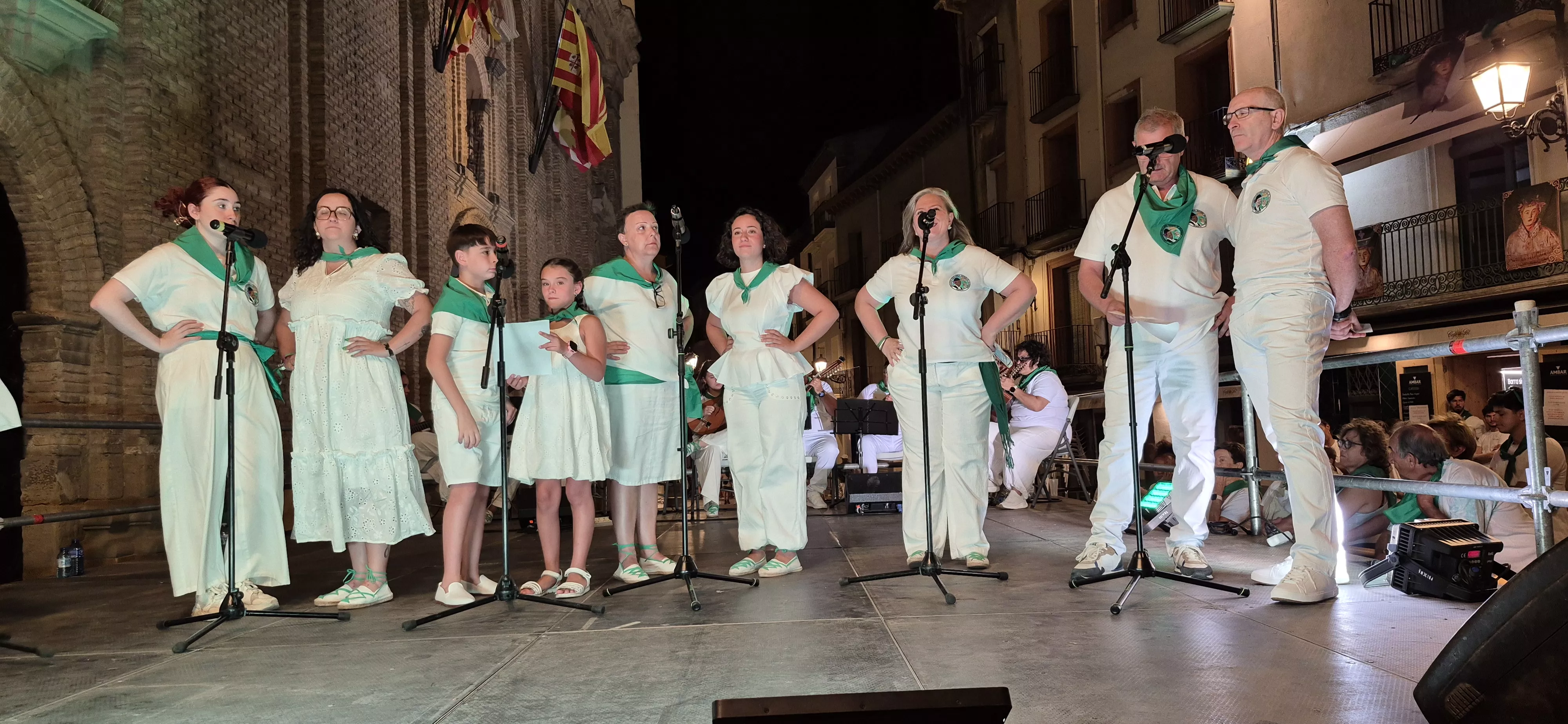 Ronda al Santo 2026. Estirpe de Aragonia. Foto Myriam Martínez