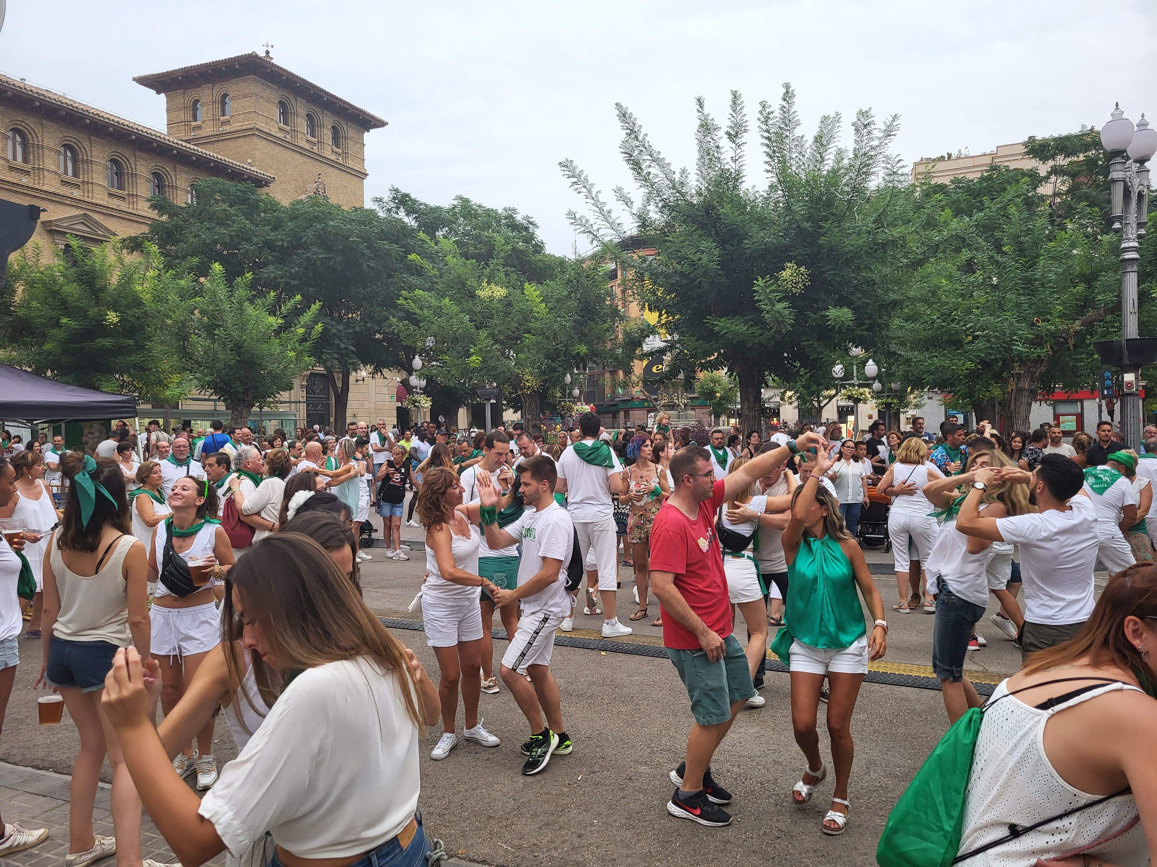 SalSanlorenzo en la plaza de Navarra. Foto Myriam Martínez 