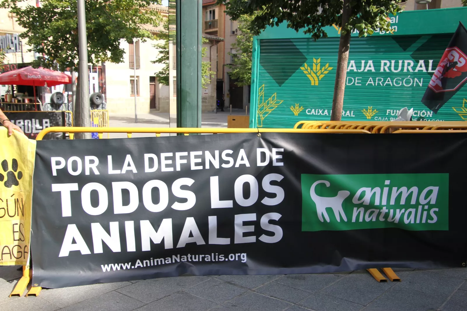 Concentración contra la tauromaquia. Foto Carlos Neofato