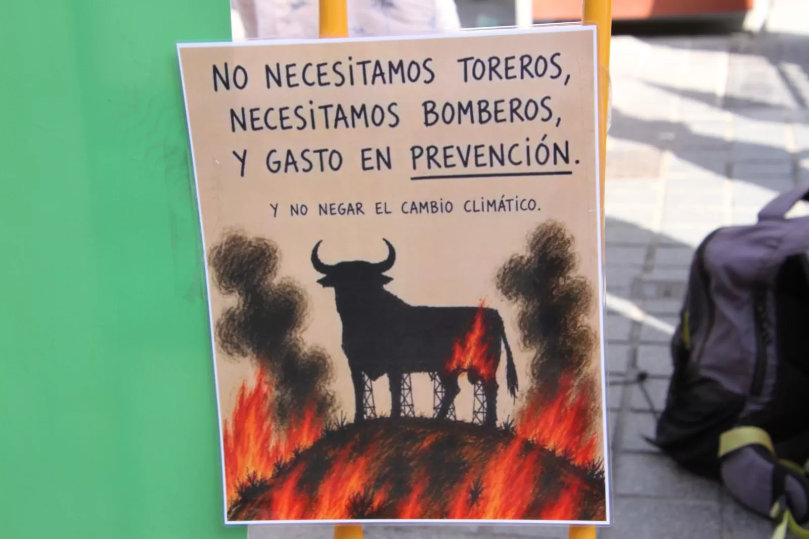 Concentración contra la tauromaquia. Foto Carlos Neofato