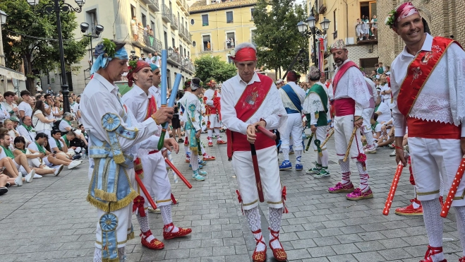 Último baile del danzante José Luis Ramos. Foto Myriam Martínez