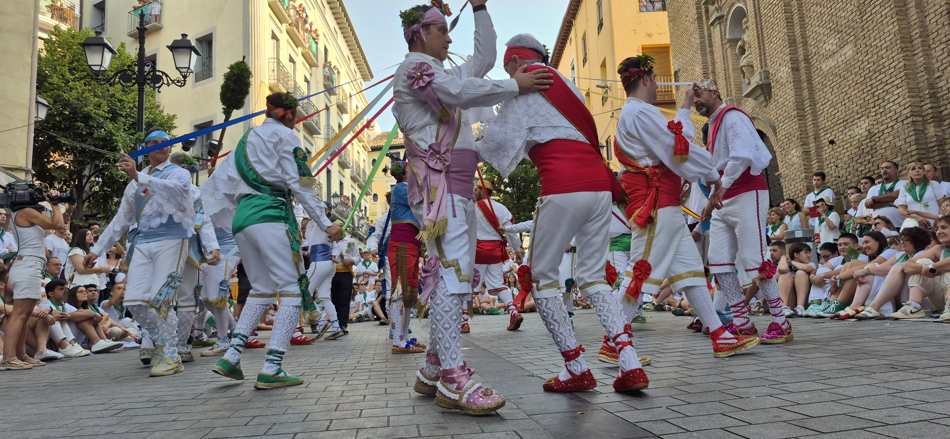 Último baile del danzante José Luis Ramos. Foto Myriam Martínez