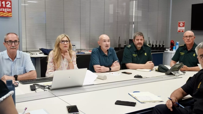 Reunión del Cecopi. Reunión del Cecopi.