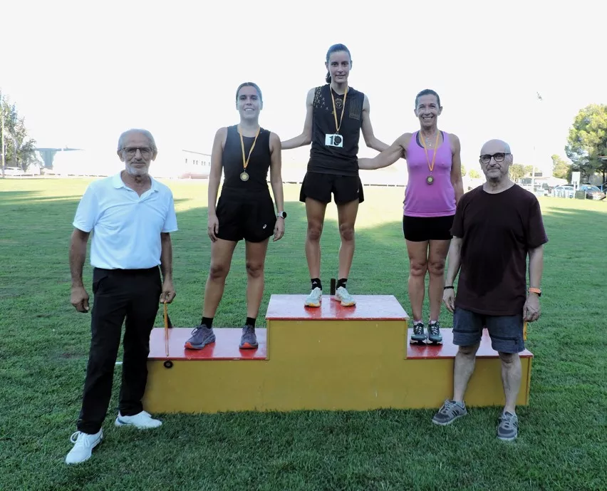 Podium absoluto femenino