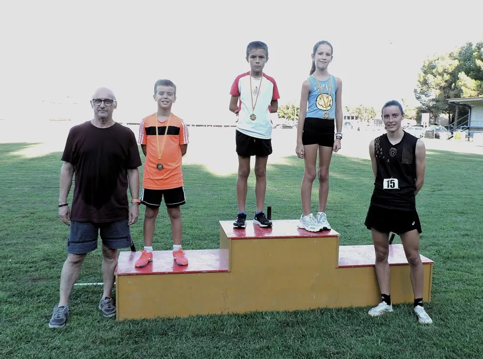 Podium de 10 y 11 años