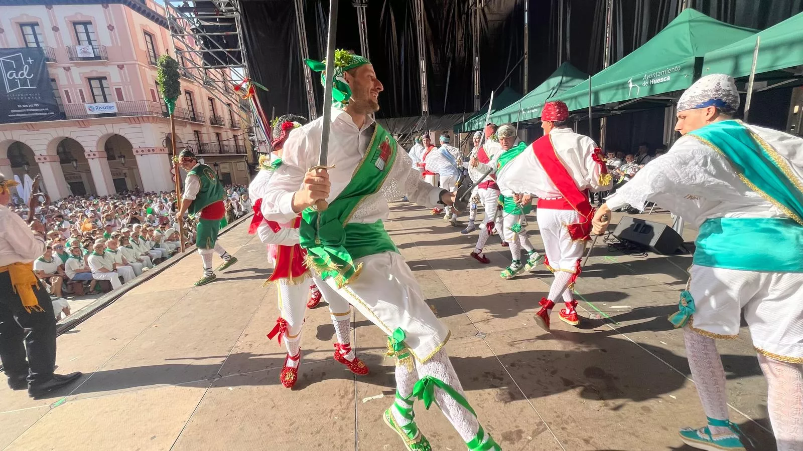 Fiesta del Mercado con homenaje a Javier Zamora. Foto Mercedes Manterola