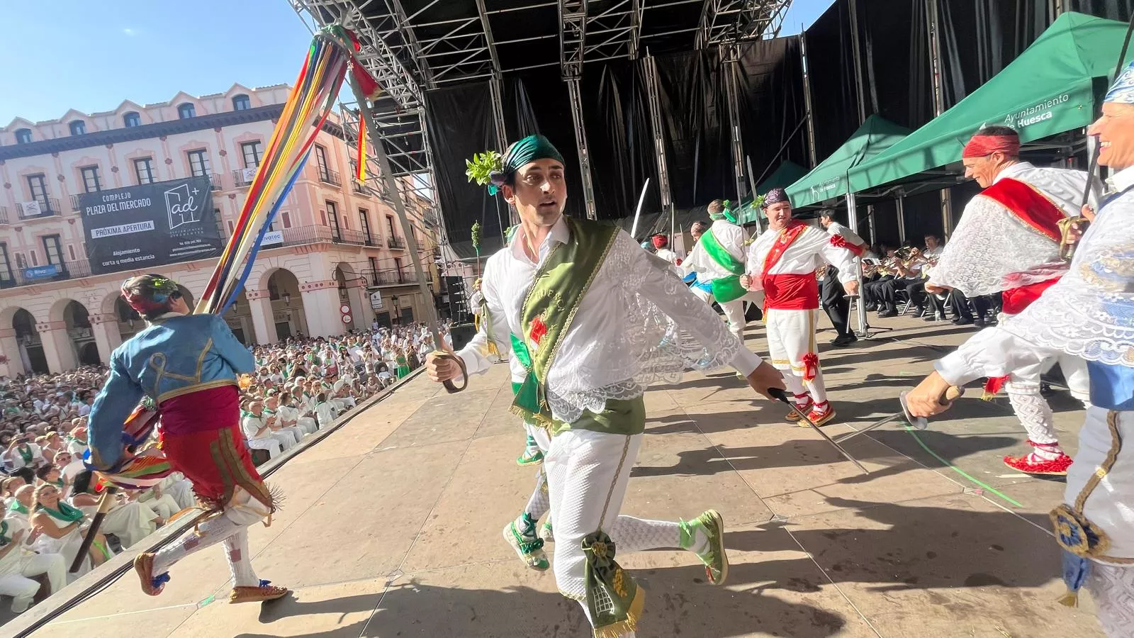 Fiesta del Mercado con homenaje a Javier Zamora. Foto Mercedes Manterola