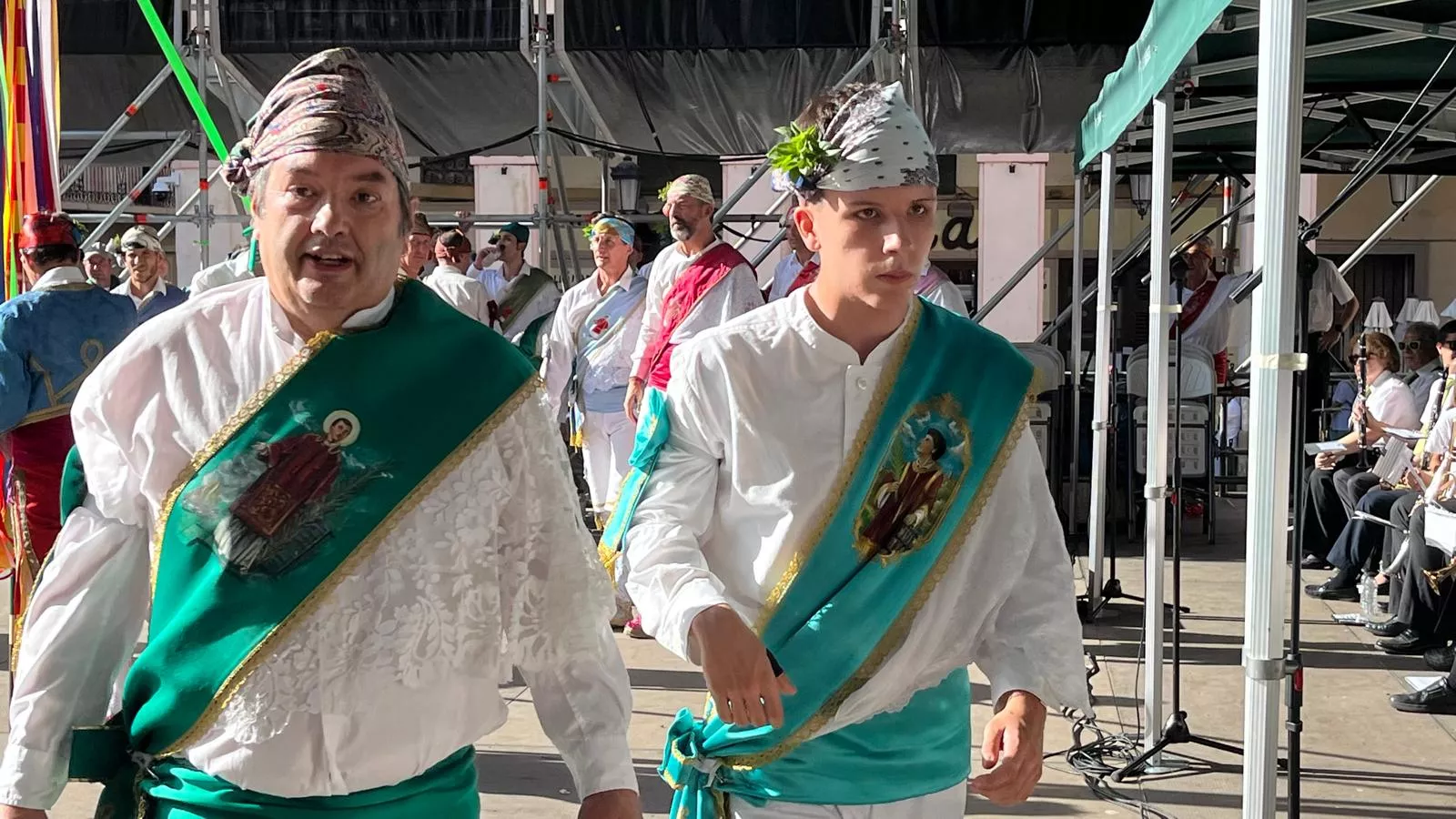 Fiesta del Mercado con homenaje a Javier Zamora. Foto Mercedes Manterola