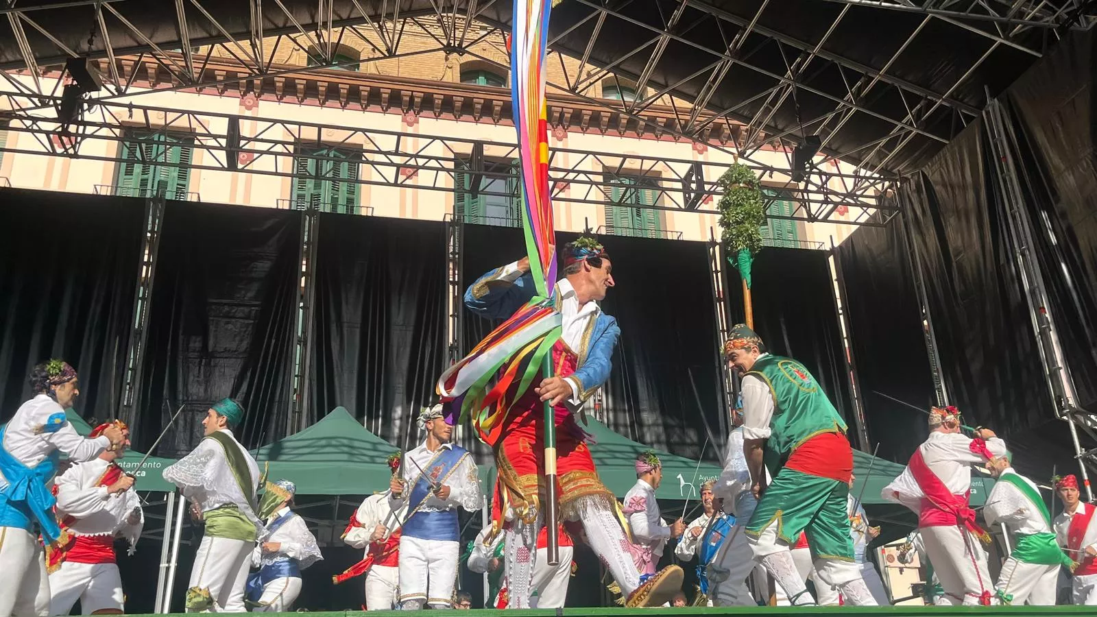 Fiesta del Mercado con homenaje a Javier Zamora. Foto Mercedes Manterola