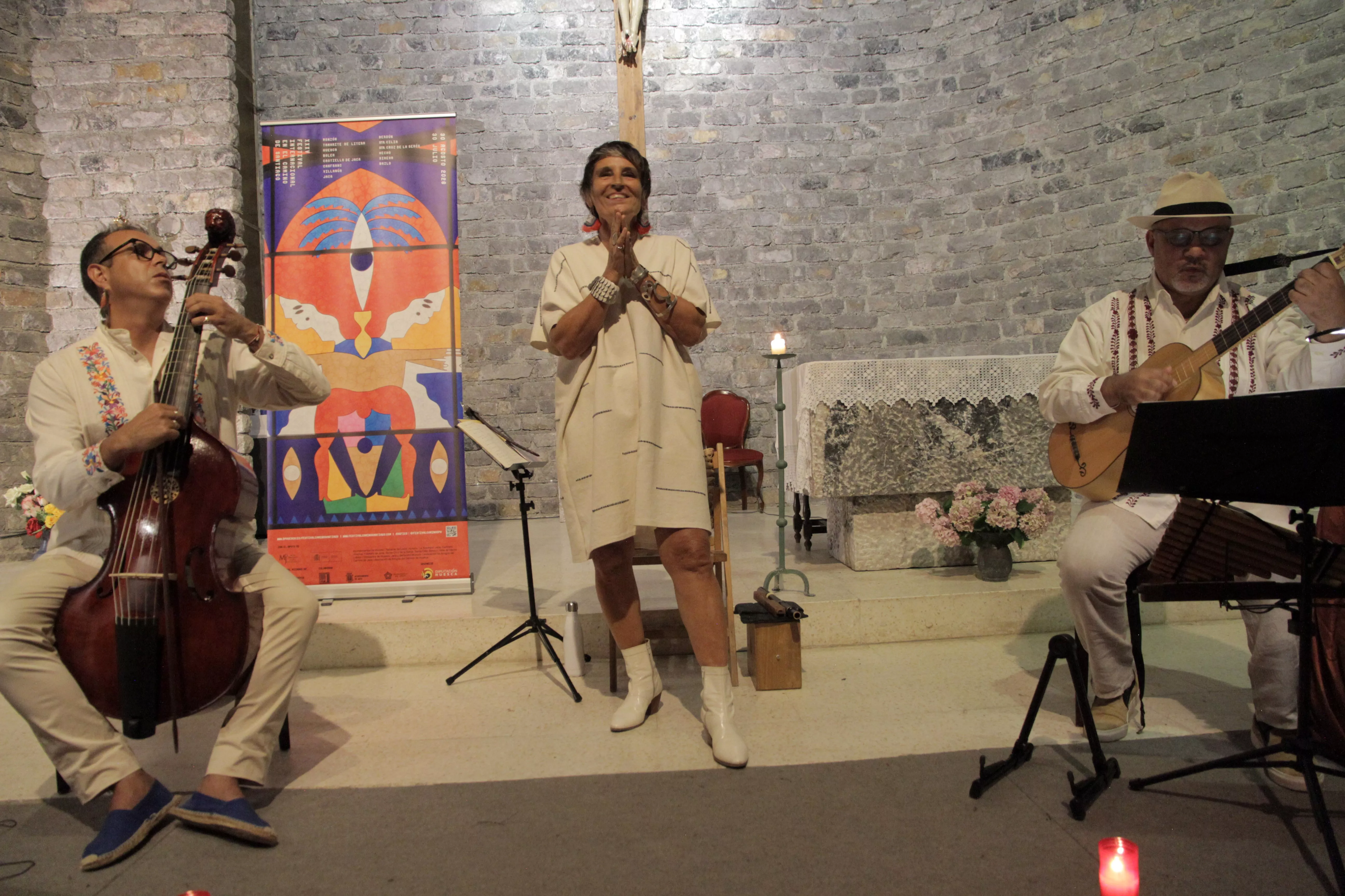Diana Baroni en Canfranc Estación