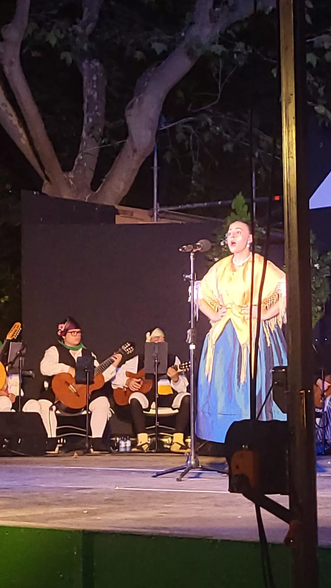 Elenco Aragonés en el Parque Miguel Servet por San Lorenzo