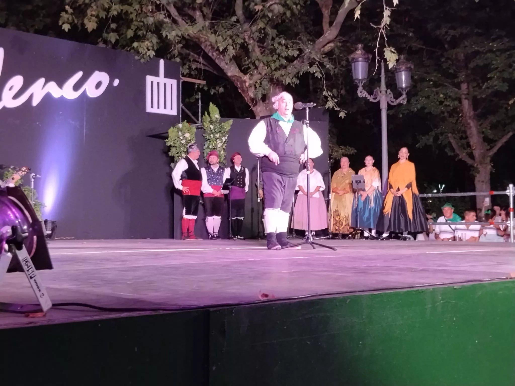Elenco Aragonés en el Parque Miguel Servet por San Lorenzo