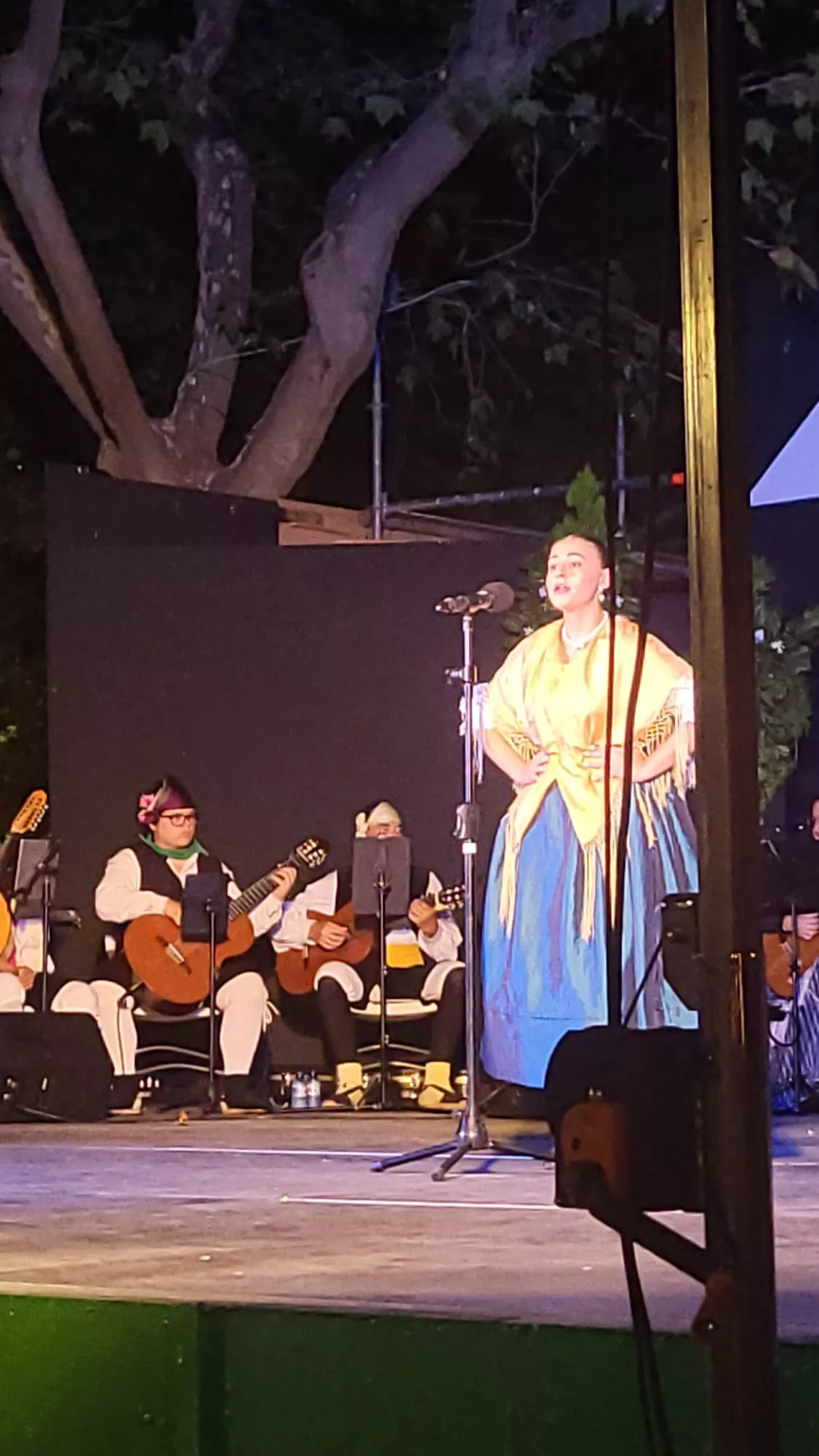 Elenco Aragonés en el Parque Miguel Servet por San Lorenzo