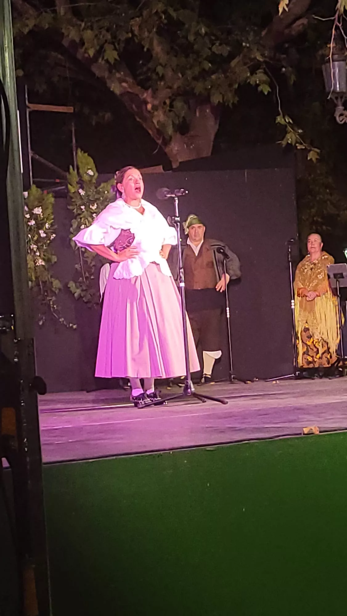Elenco Aragonés en el Parque Miguel Servet por San Lorenzo