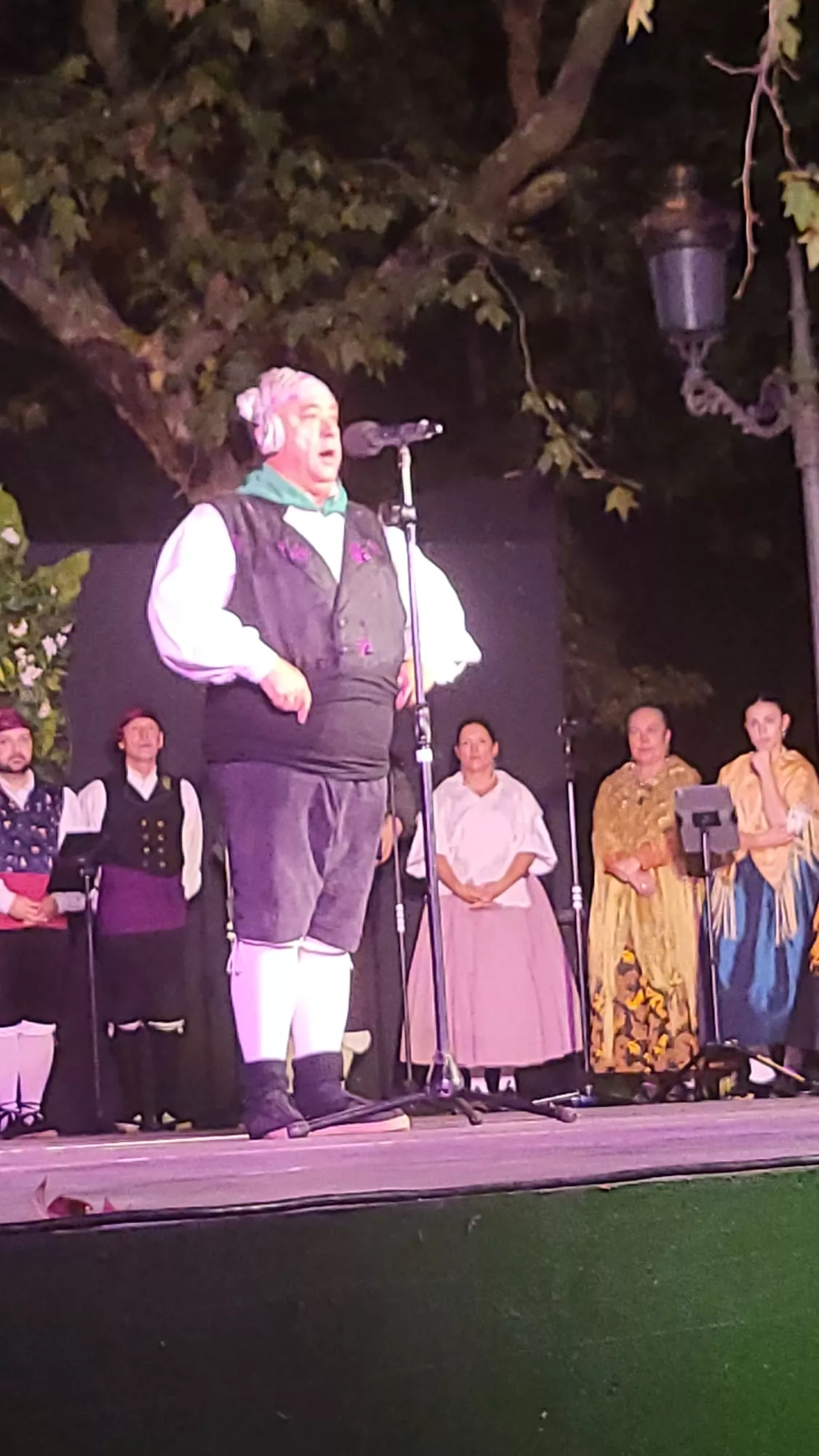 Elenco Aragonés en el Parque Miguel Servet por San Lorenzo