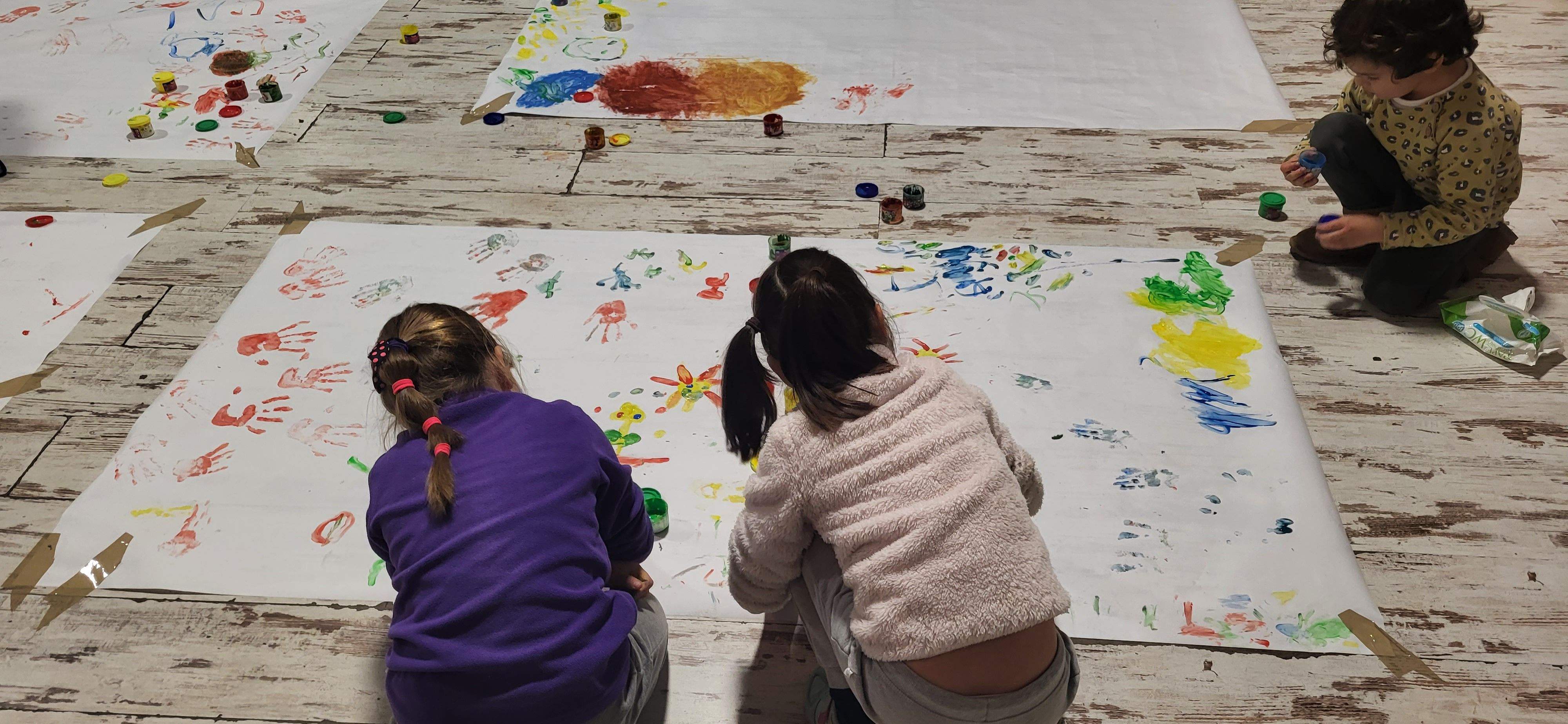 Pintando la música. Foto Myriam Martínez