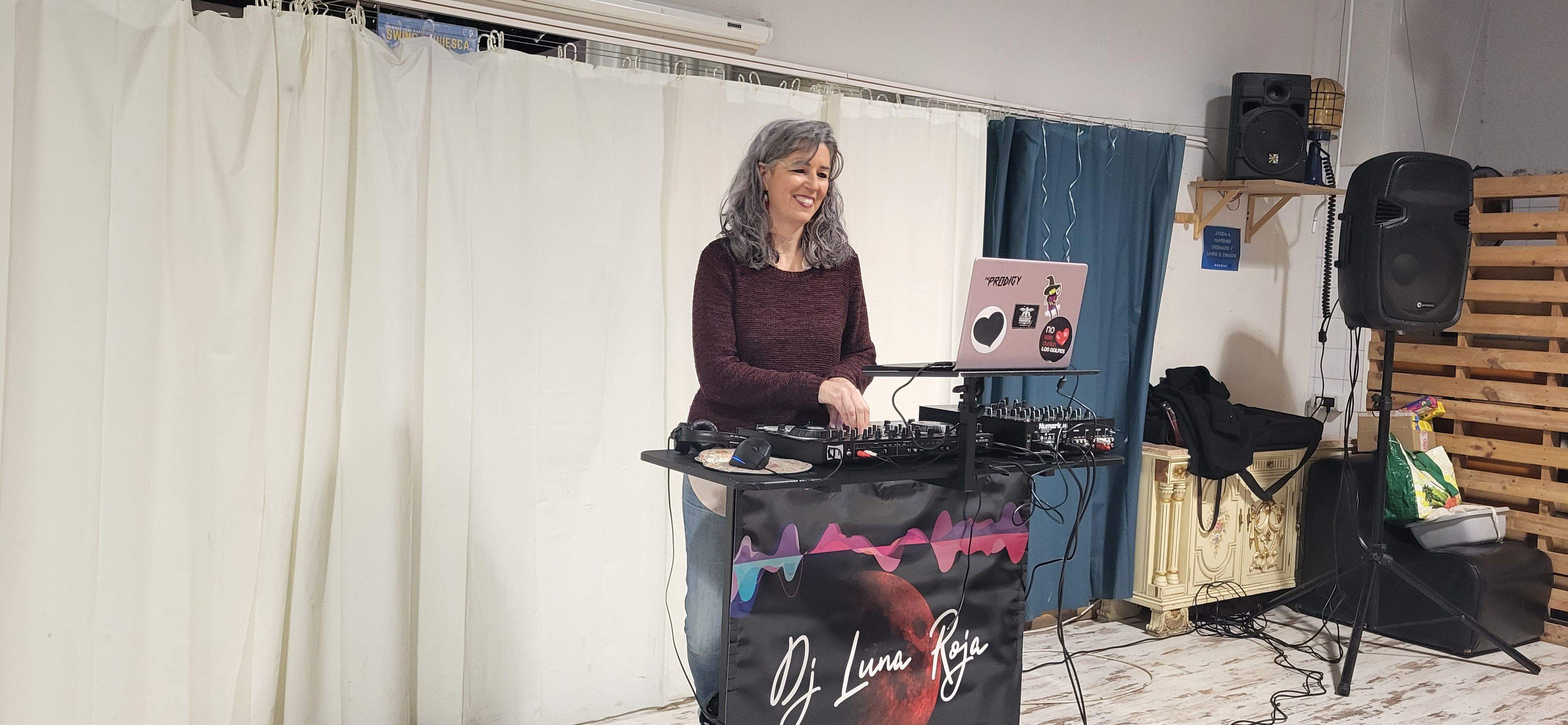 Pintando la música. Foto Myriam Martínez