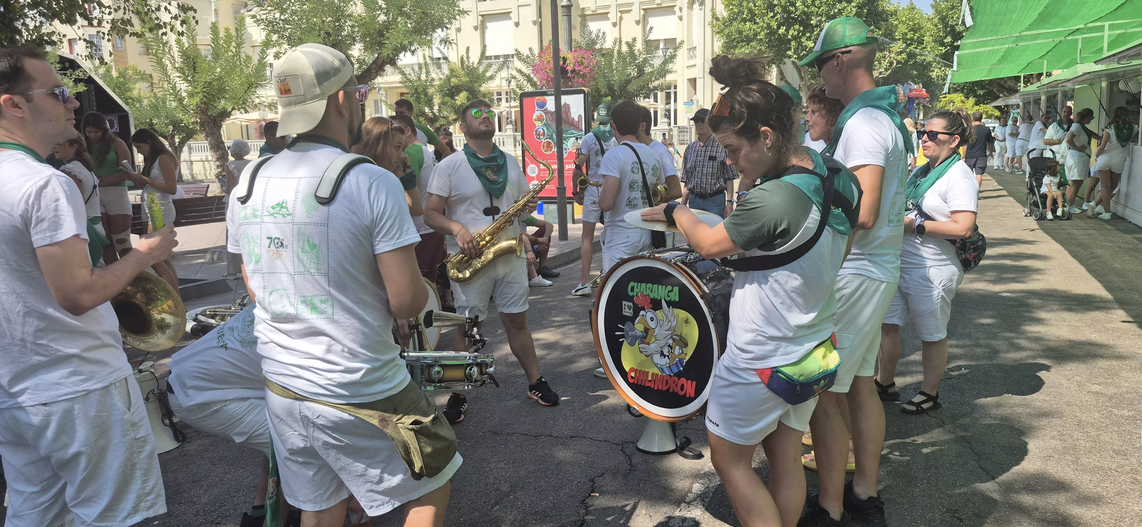 Charanga Chilindrón de la Peña Zoiti. Foto Myriam Martínez 