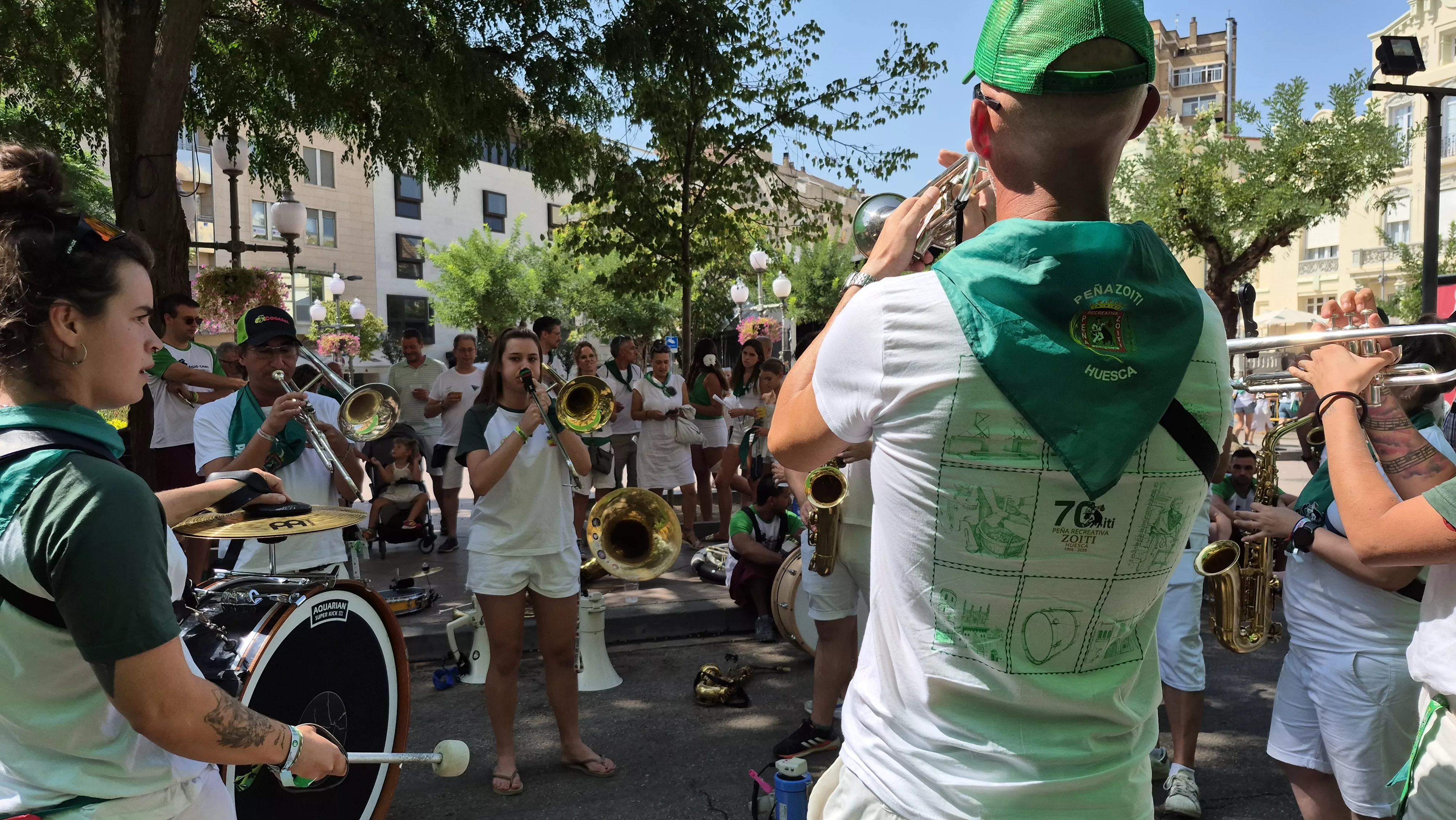Charanga Chilindrón de la Peña Zoiti. Foto Myriam Martínez 
