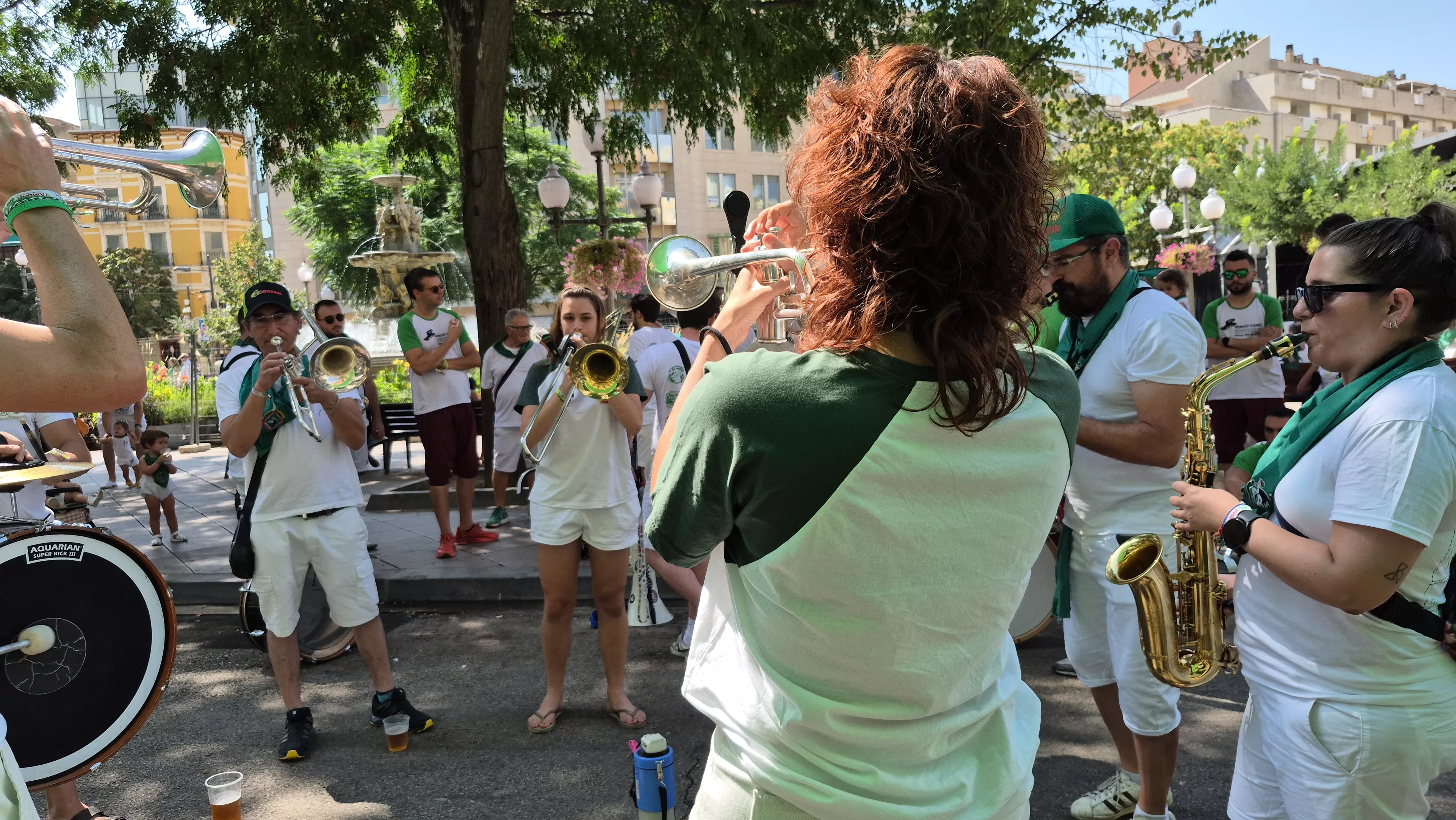 Charanga Chilindrón de la Peña Zoiti. Foto Myriam Martínez 