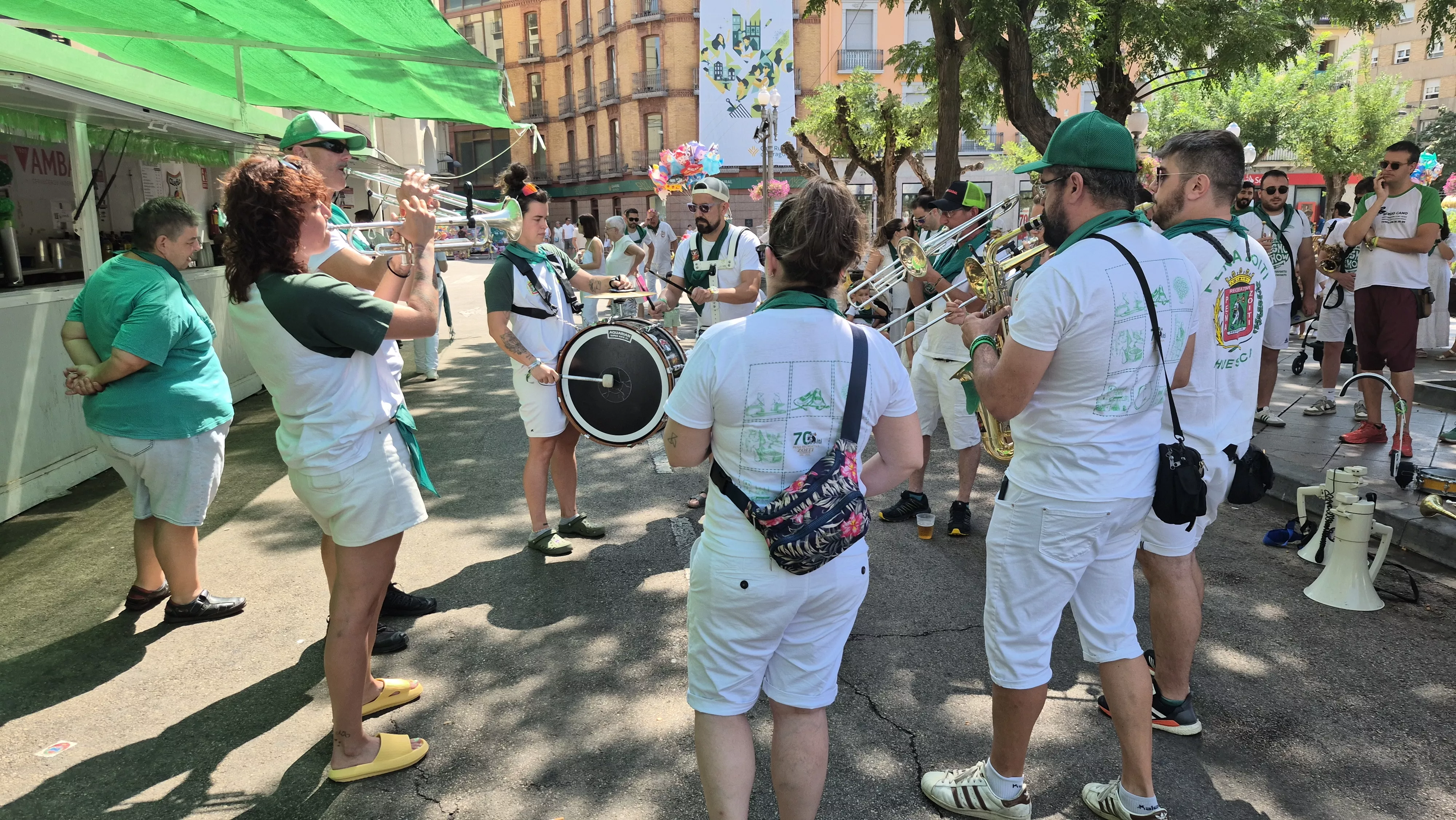 Charanga Chilindrón de la Peña Zoiti. Foto Myriam Martínez 