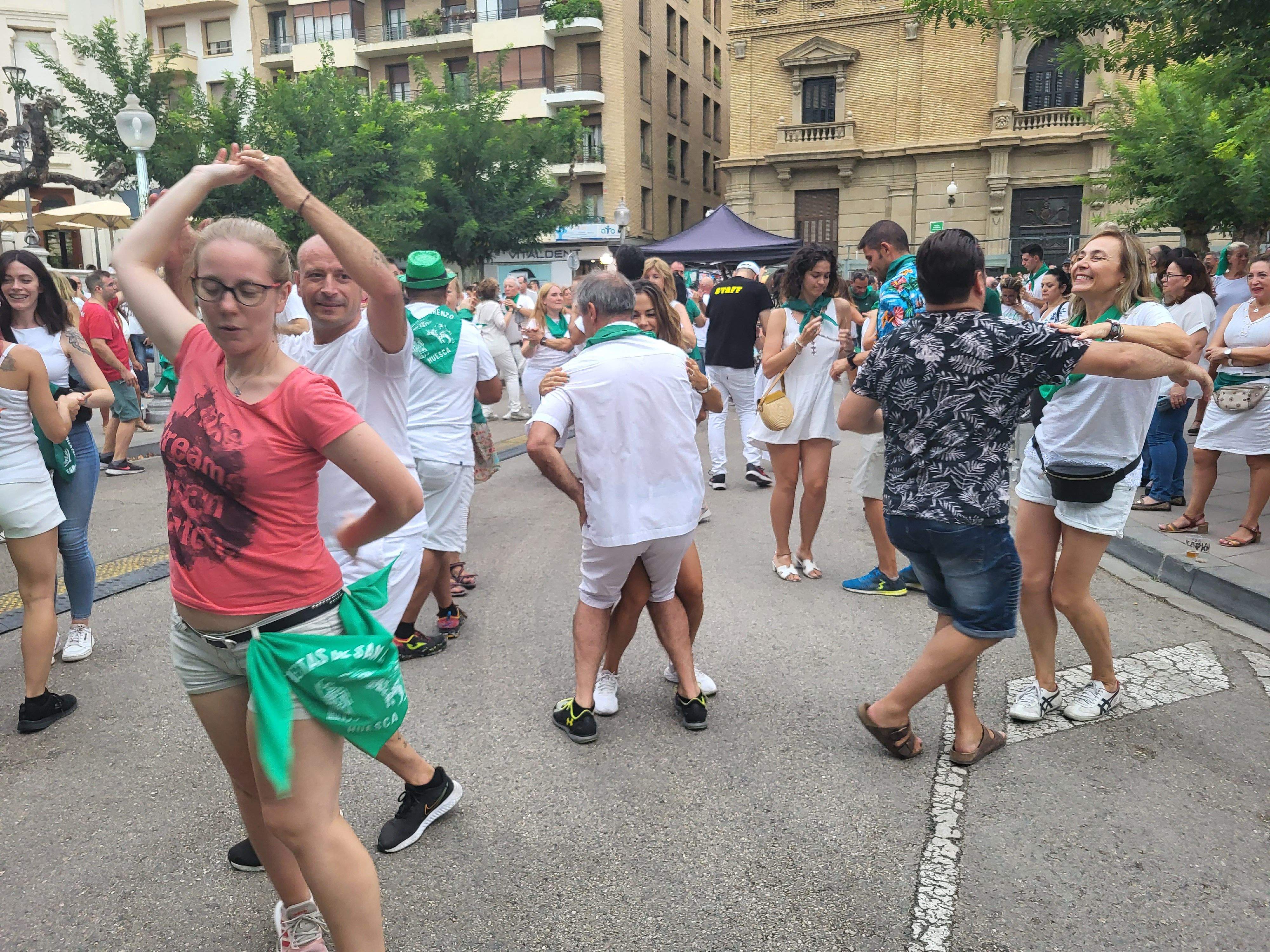 SalSanlorenzo en la plaza de Navarra. Foto Myriam Martínez 