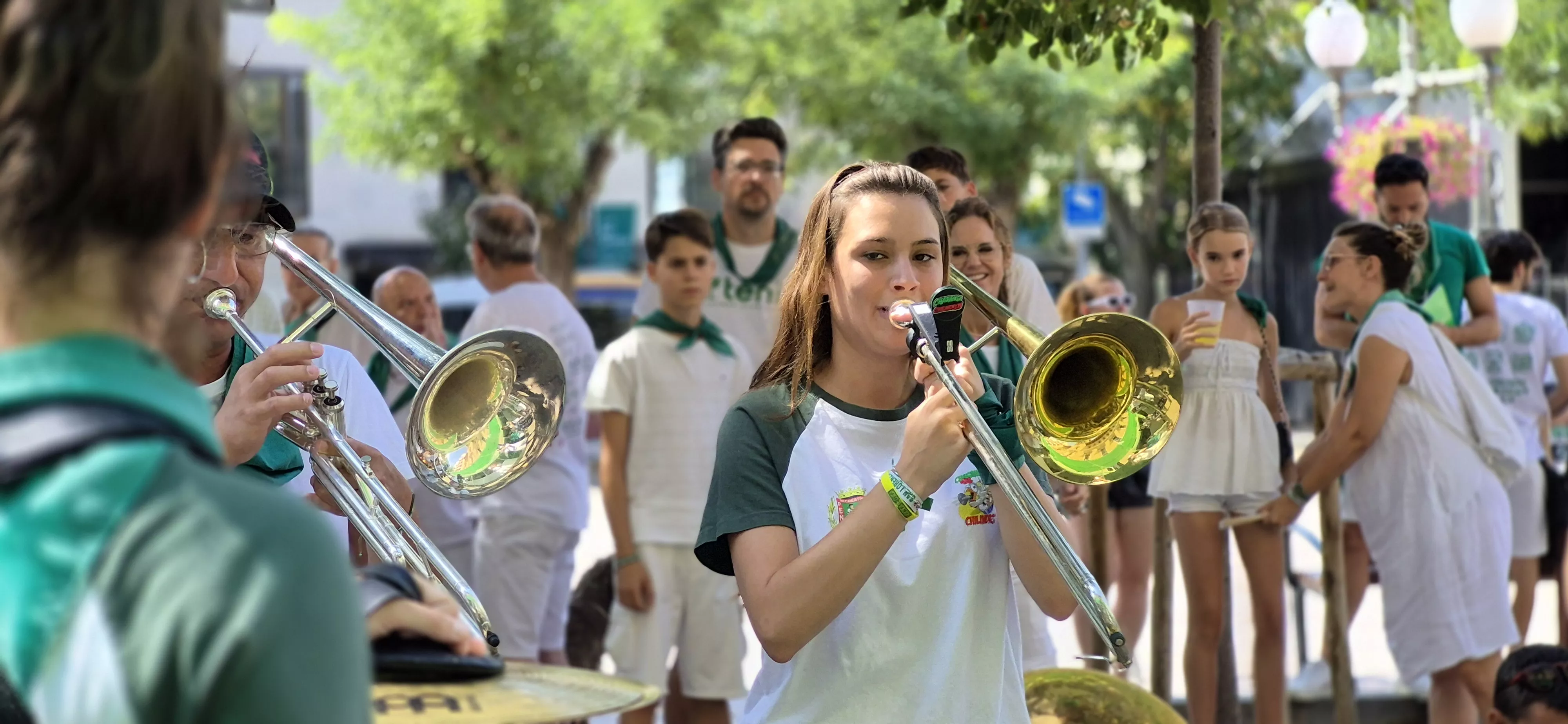 Charanga Chilindrón de la Peña Zoiti. Foto Myriam Martínez 
