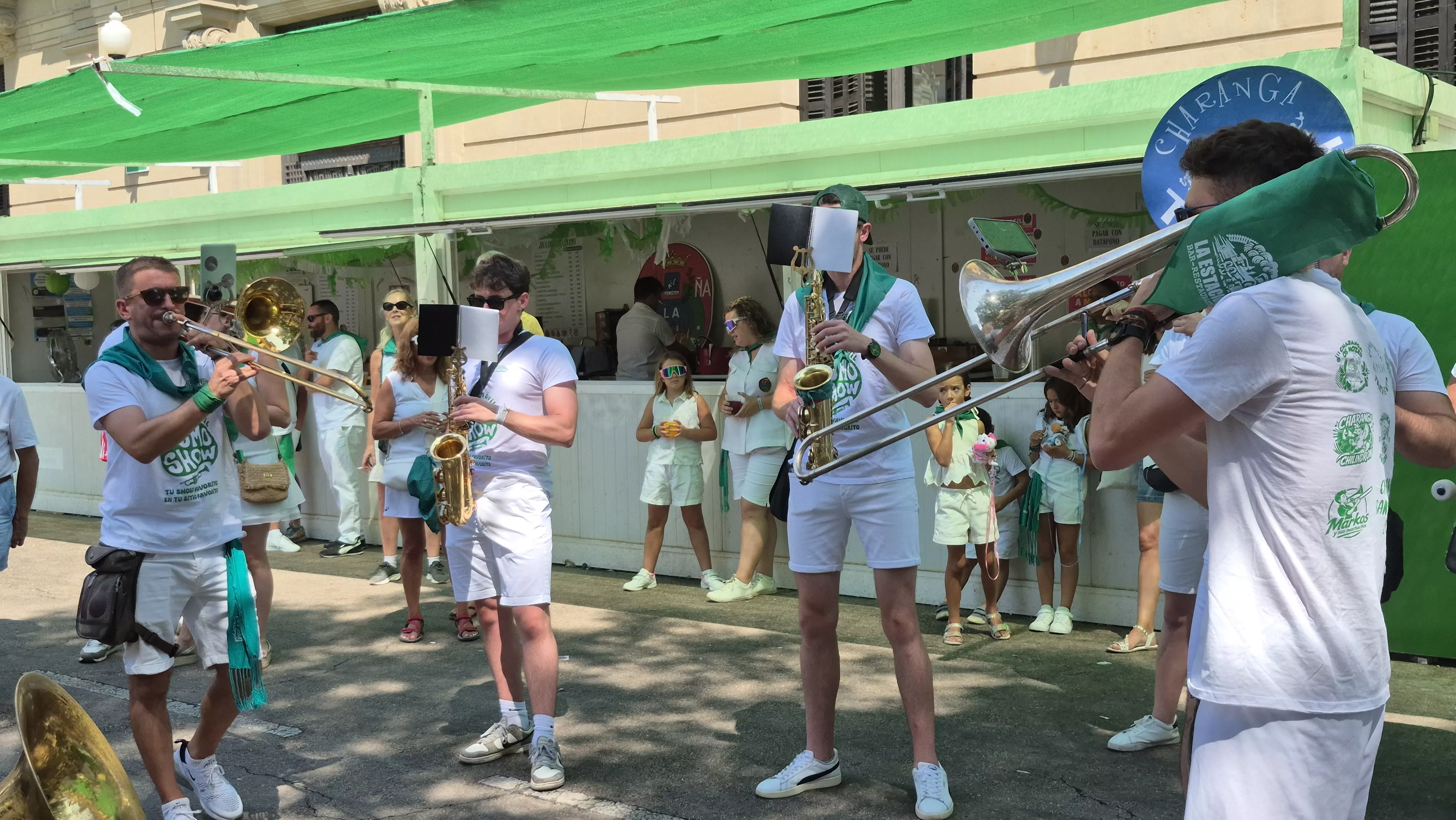 Charanga de Tardienta. Foto Myriam Martínez 