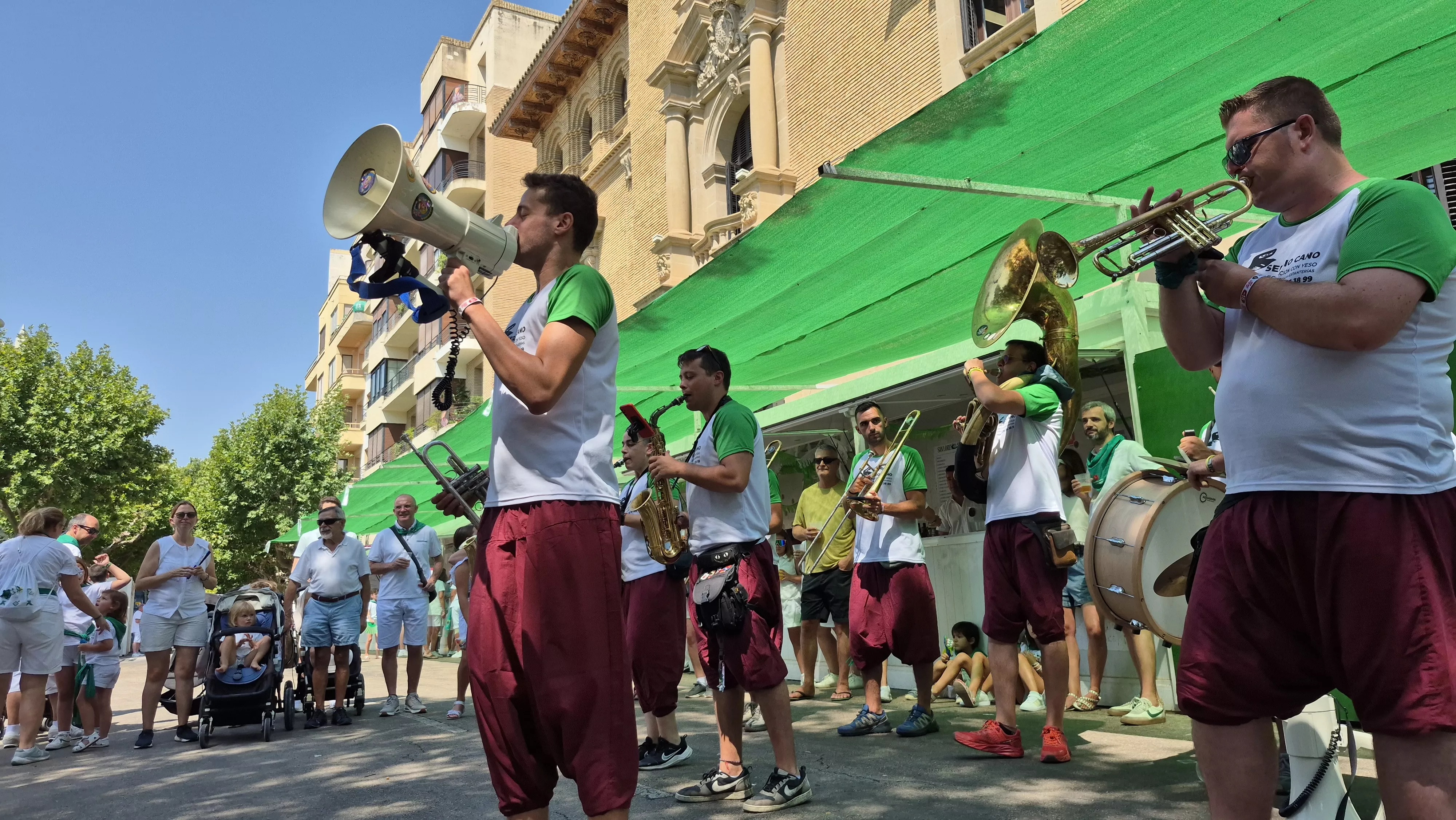 Charanga Os Mozés de Jaca. Foto Myriam Martínez 