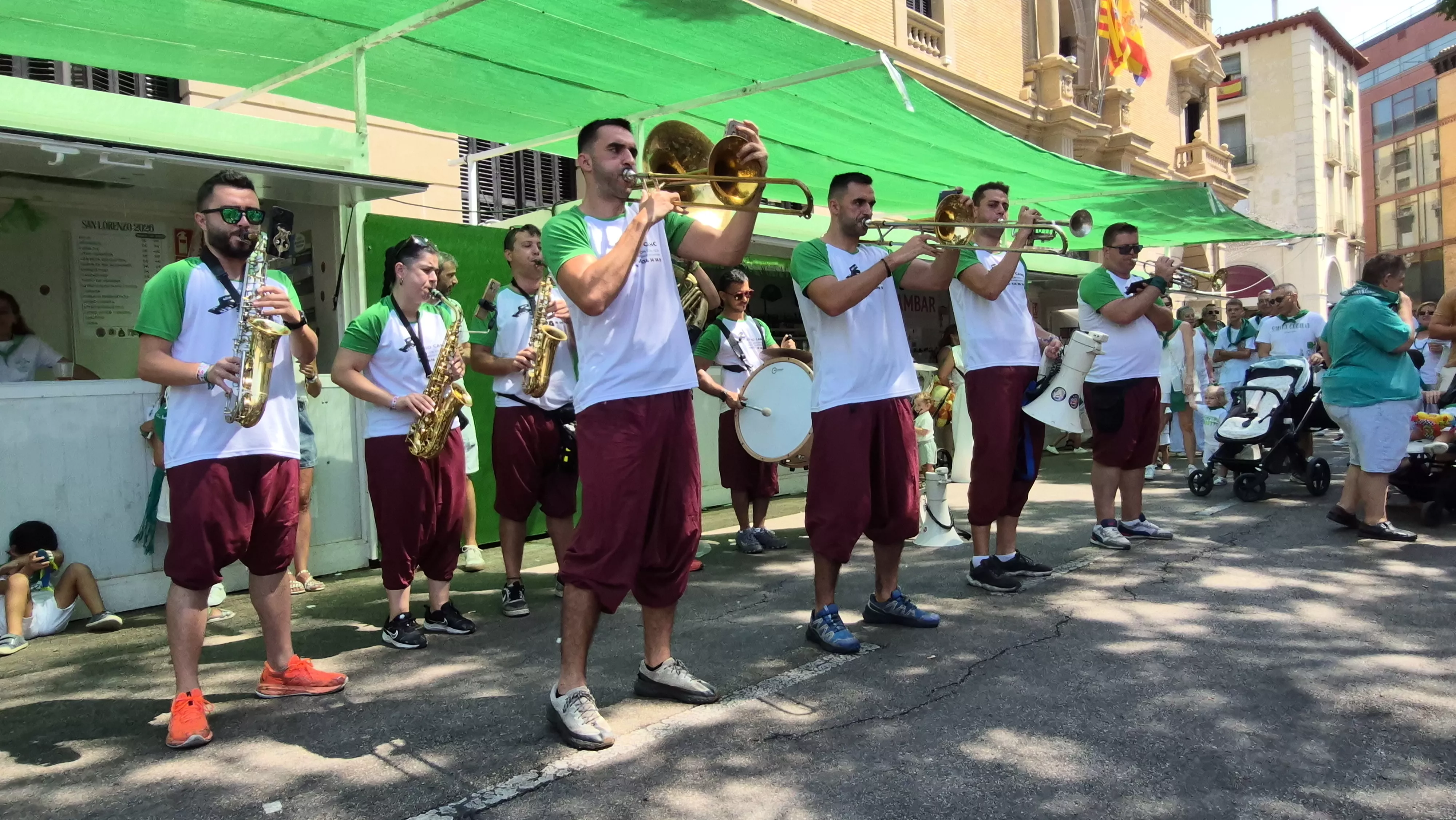Charanga Os Mozés de Jaca. Foto Myriam Martínez 