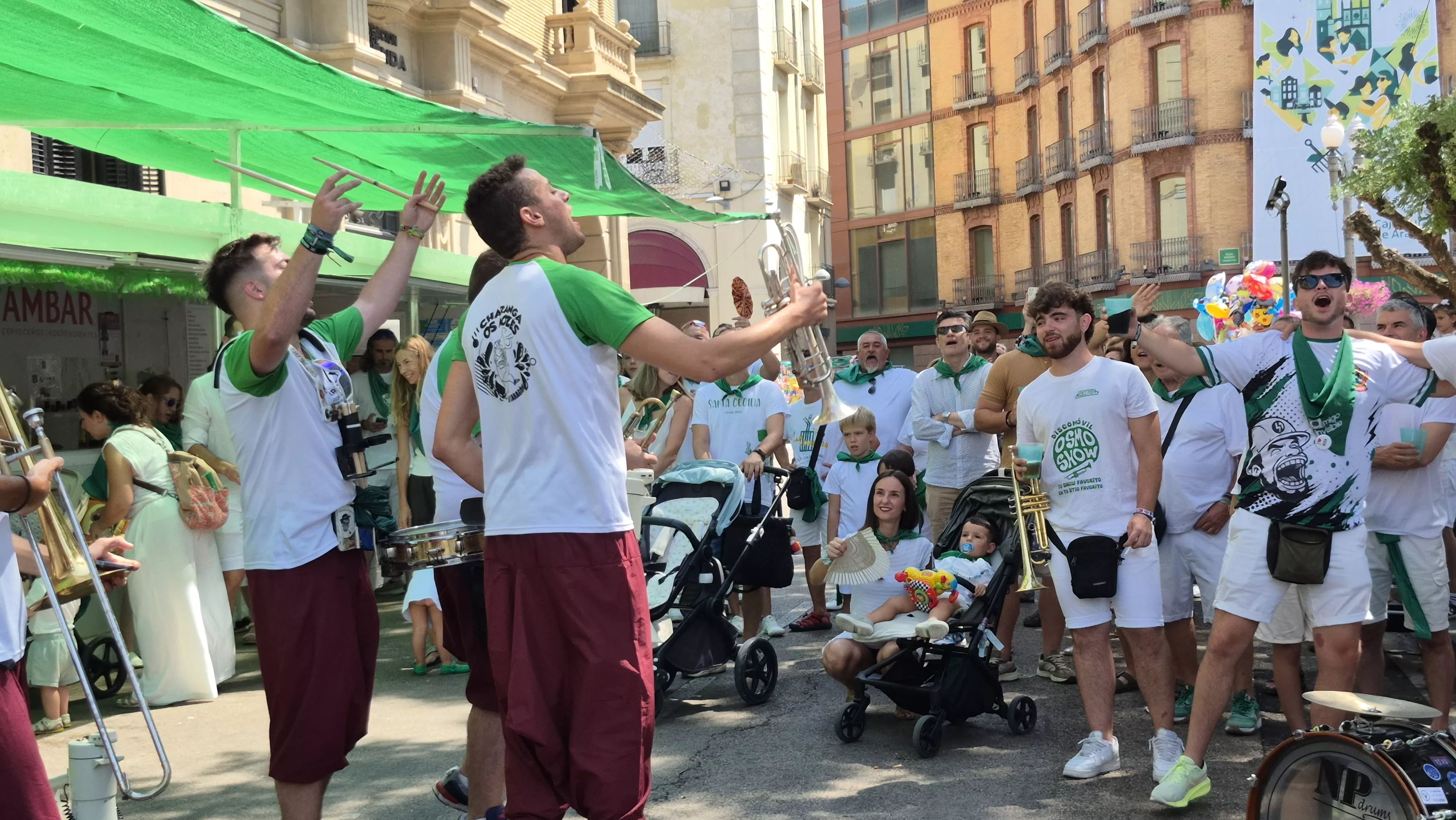 Charanga Os Mozés de Jaca. Foto Myriam Martínez 