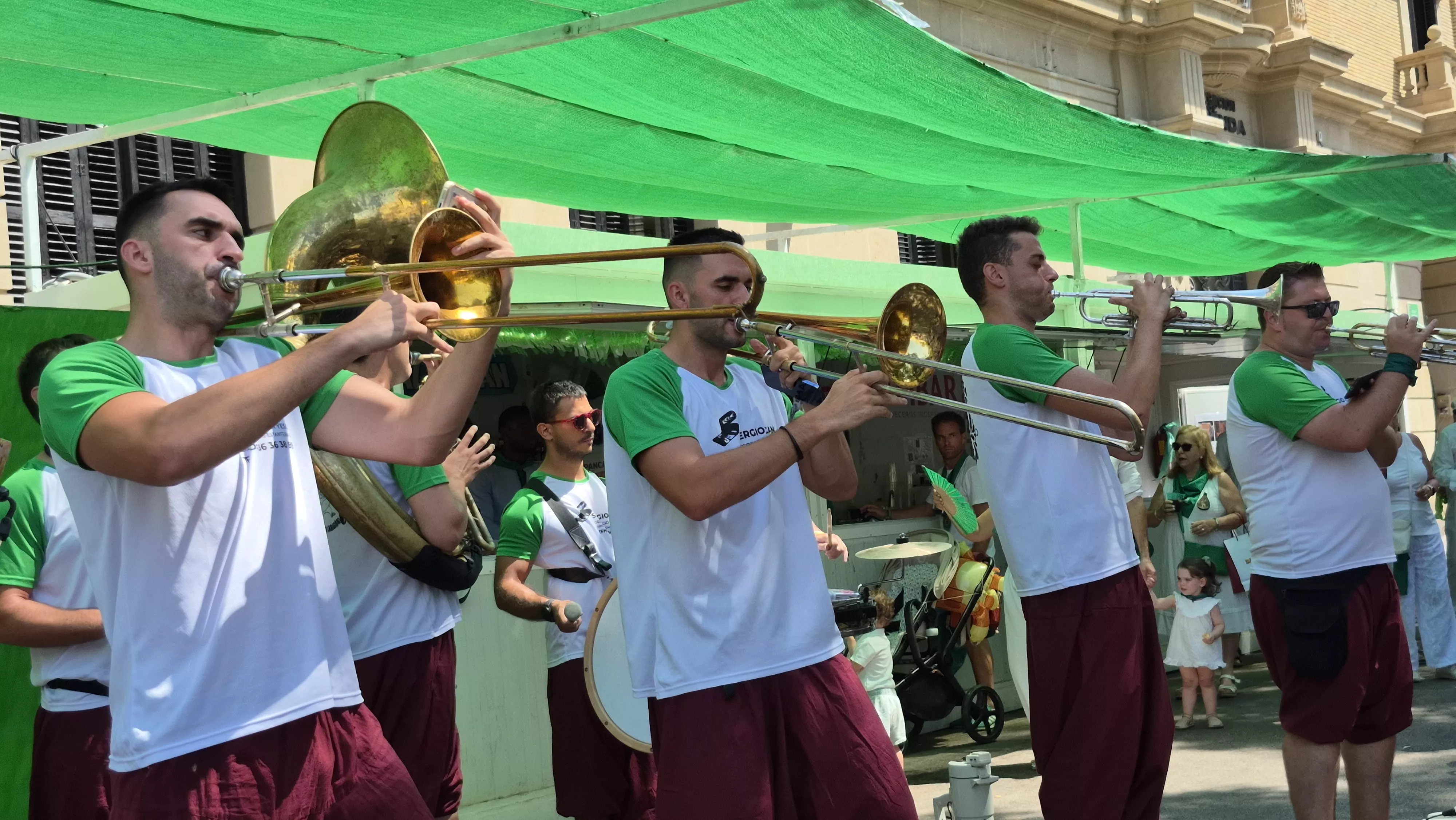 Charanga Os Mozés de Jaca. Foto Myriam Martínez 