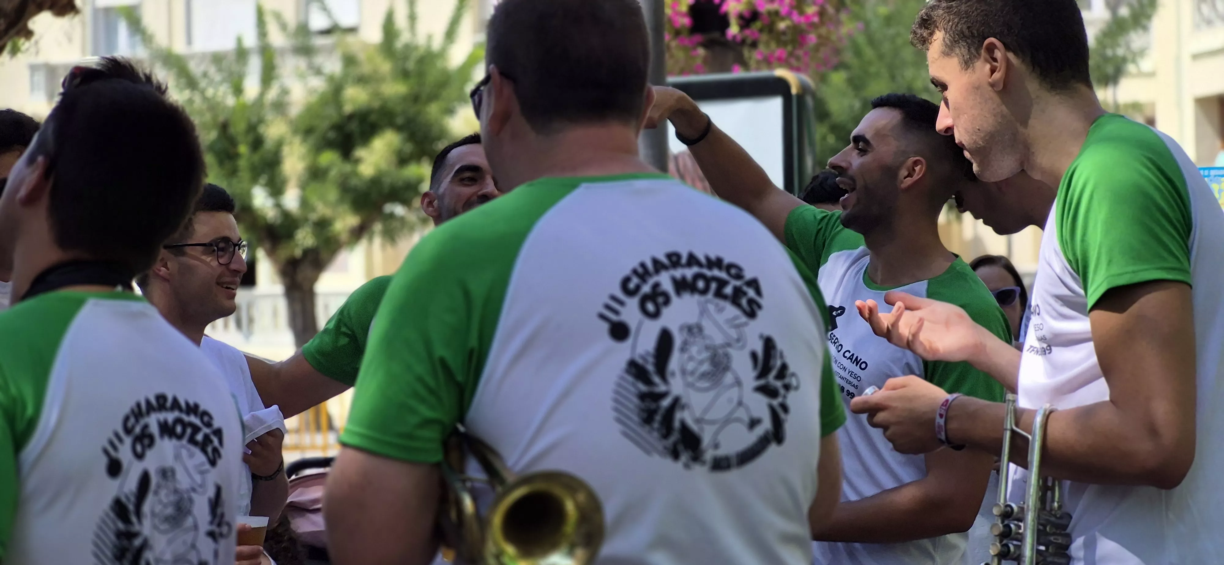 Charanga Os Mozés de Jaca. Foto Myriam Martínez 