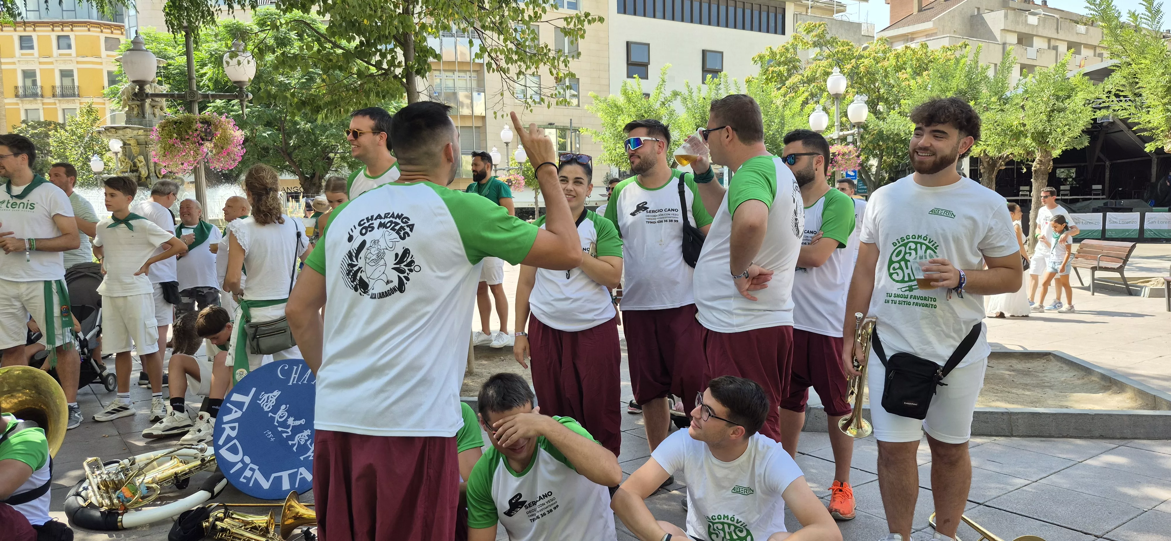 Charanga Os Mozés de Jaca. Foto Myriam Martínez 
