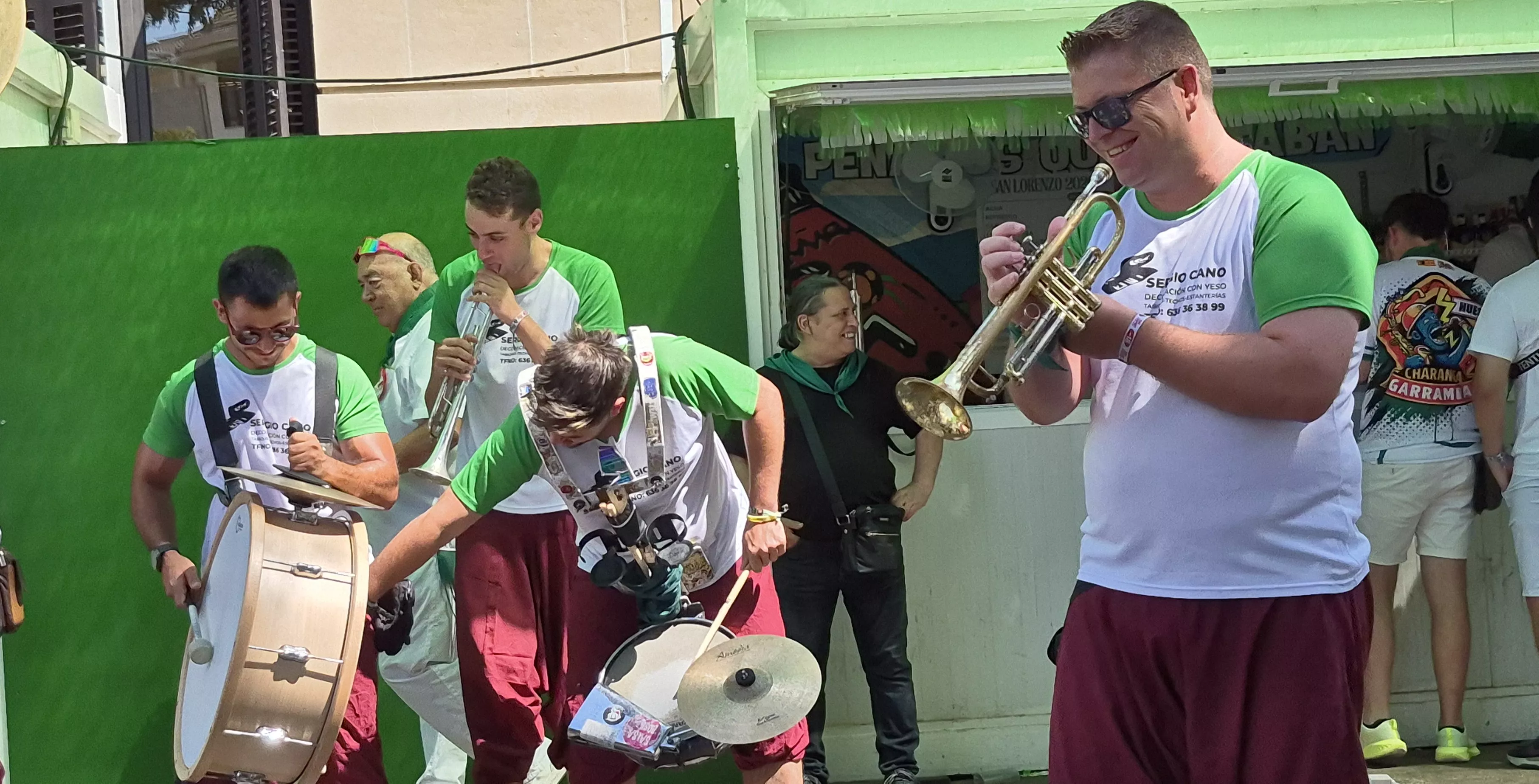Charanga Os Mozés de Jaca. Foto Myriam Martínez 