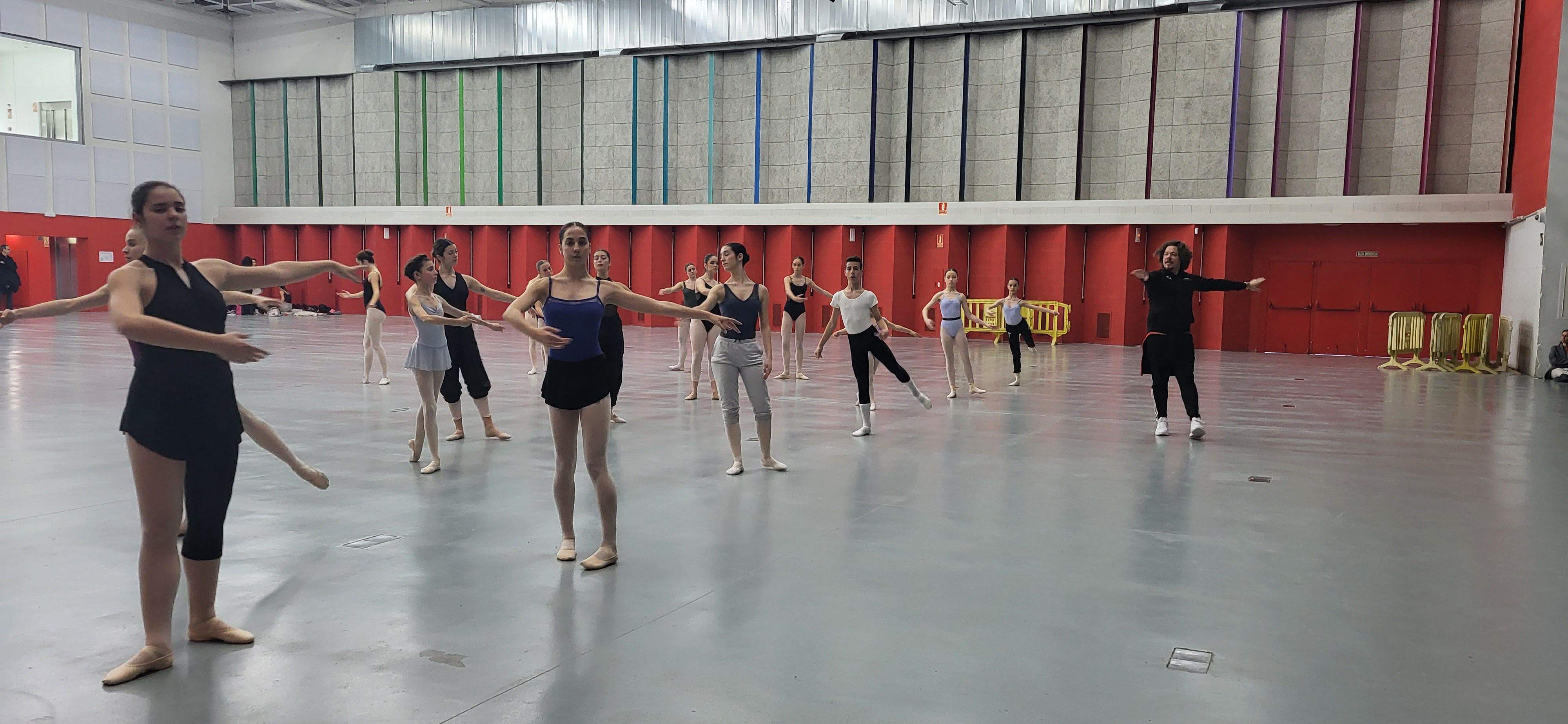 Novena edición del Concurso de Danza Vaslav Nijinsky Ciudad de Huesca. Master Class. 