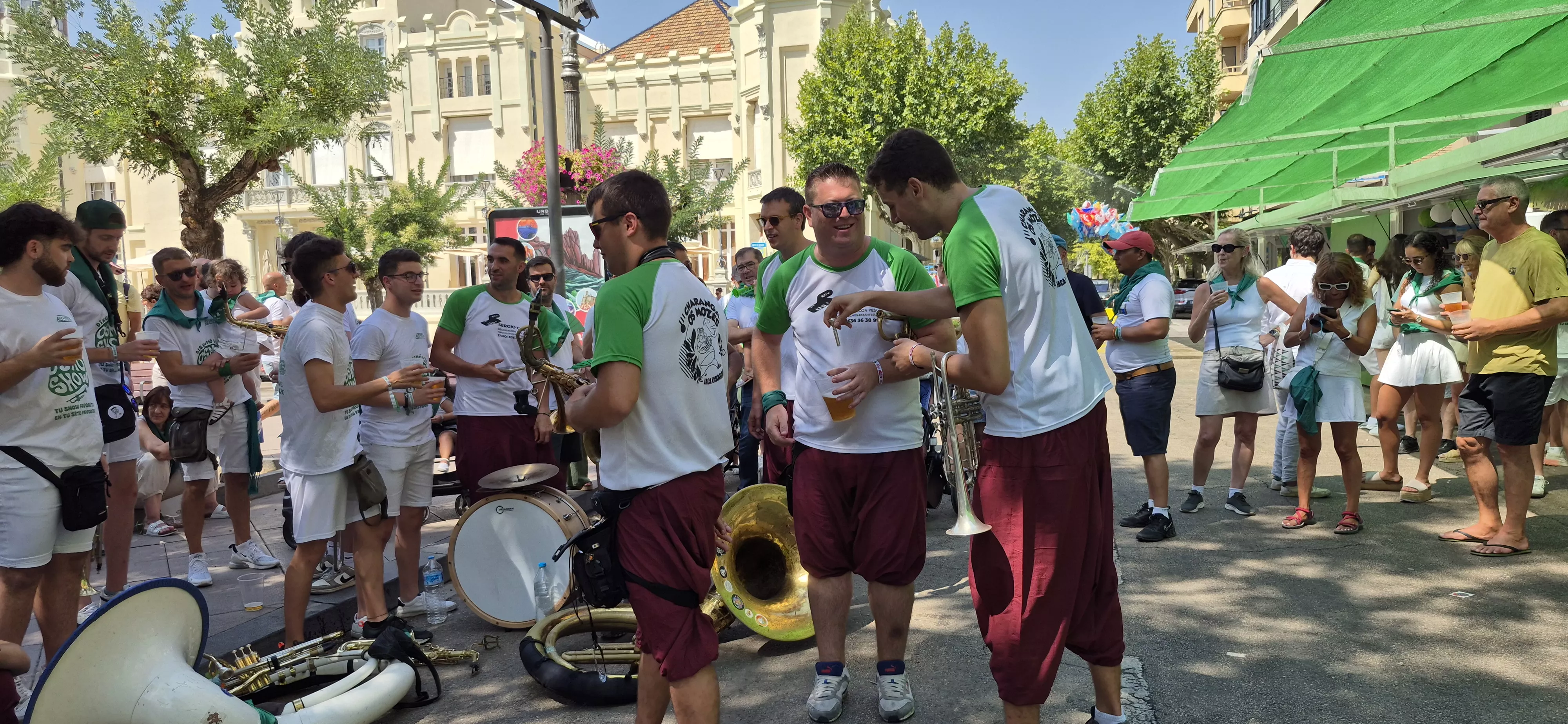 Charanga Os Mozés de Jaca. Foto Myriam Martínez 