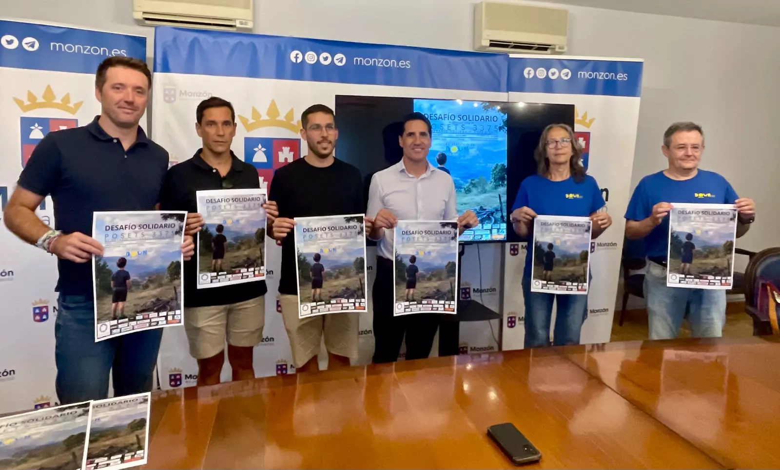 Imagen de la presentación del Desafío Solidario.