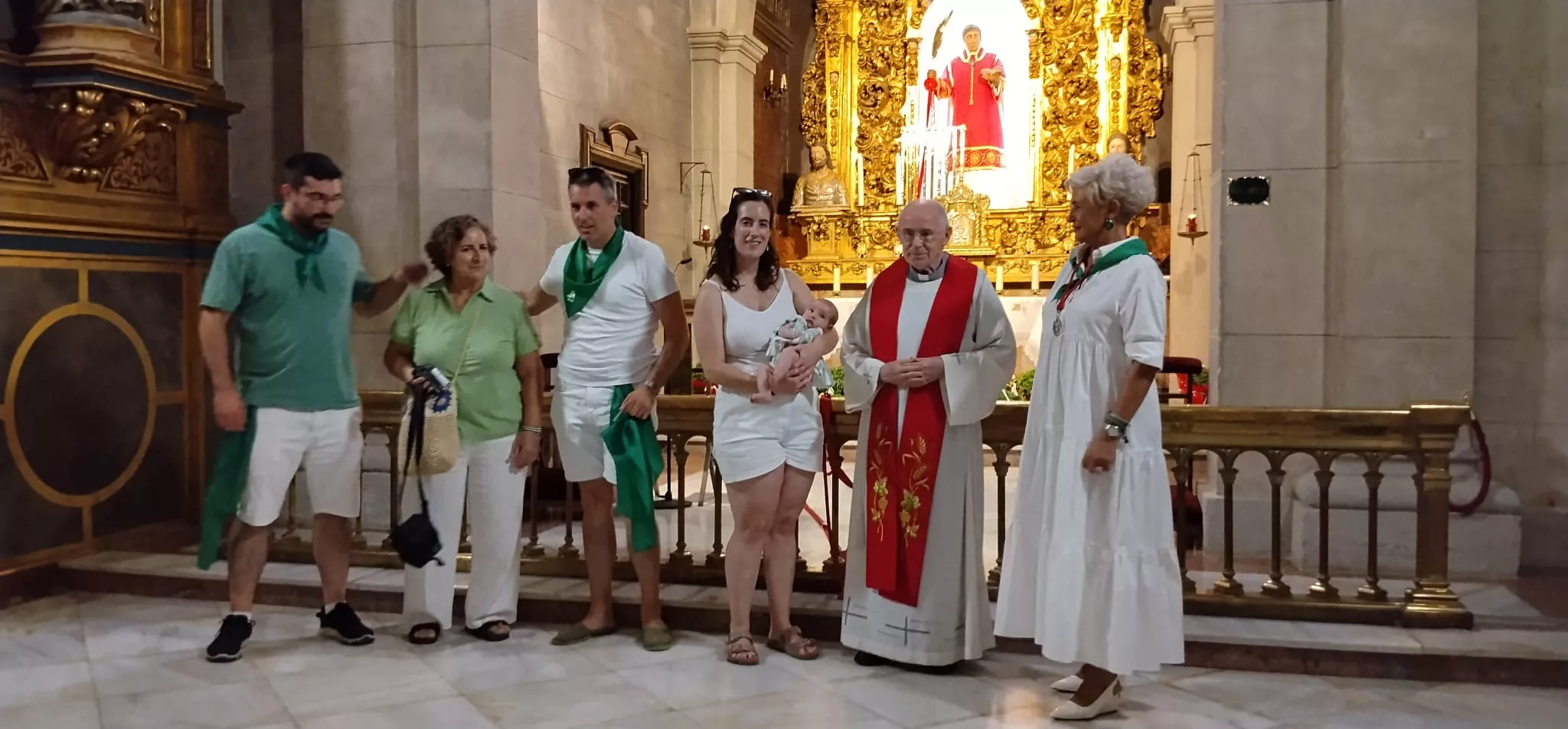 Presentación a San Lorenzo de 468 niños y niñas de Huesca