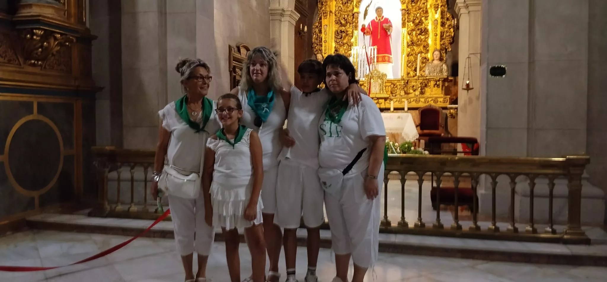 Presentación a San Lorenzo de 468 niños y niñas de Huesca