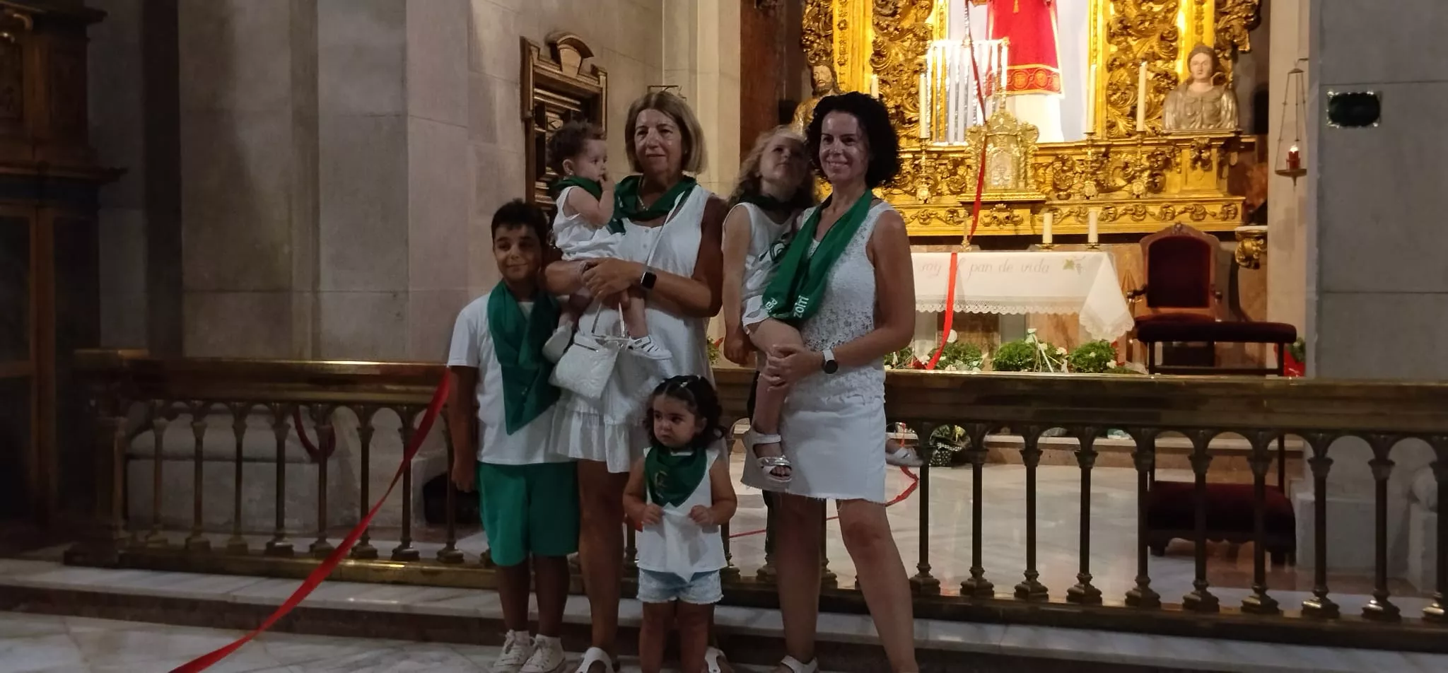 Presentación a San Lorenzo de 468 niños y niñas de Huesca
