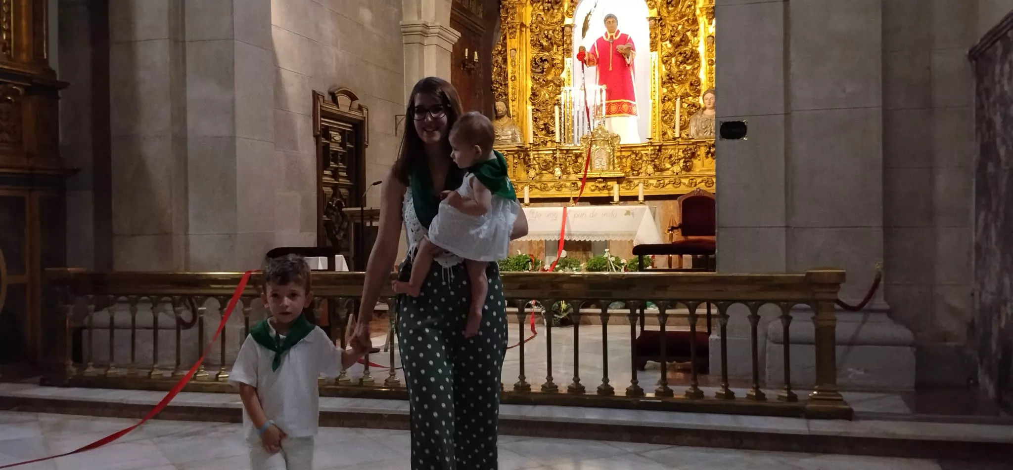 Presentación a San Lorenzo de 468 niños y niñas de Huesca