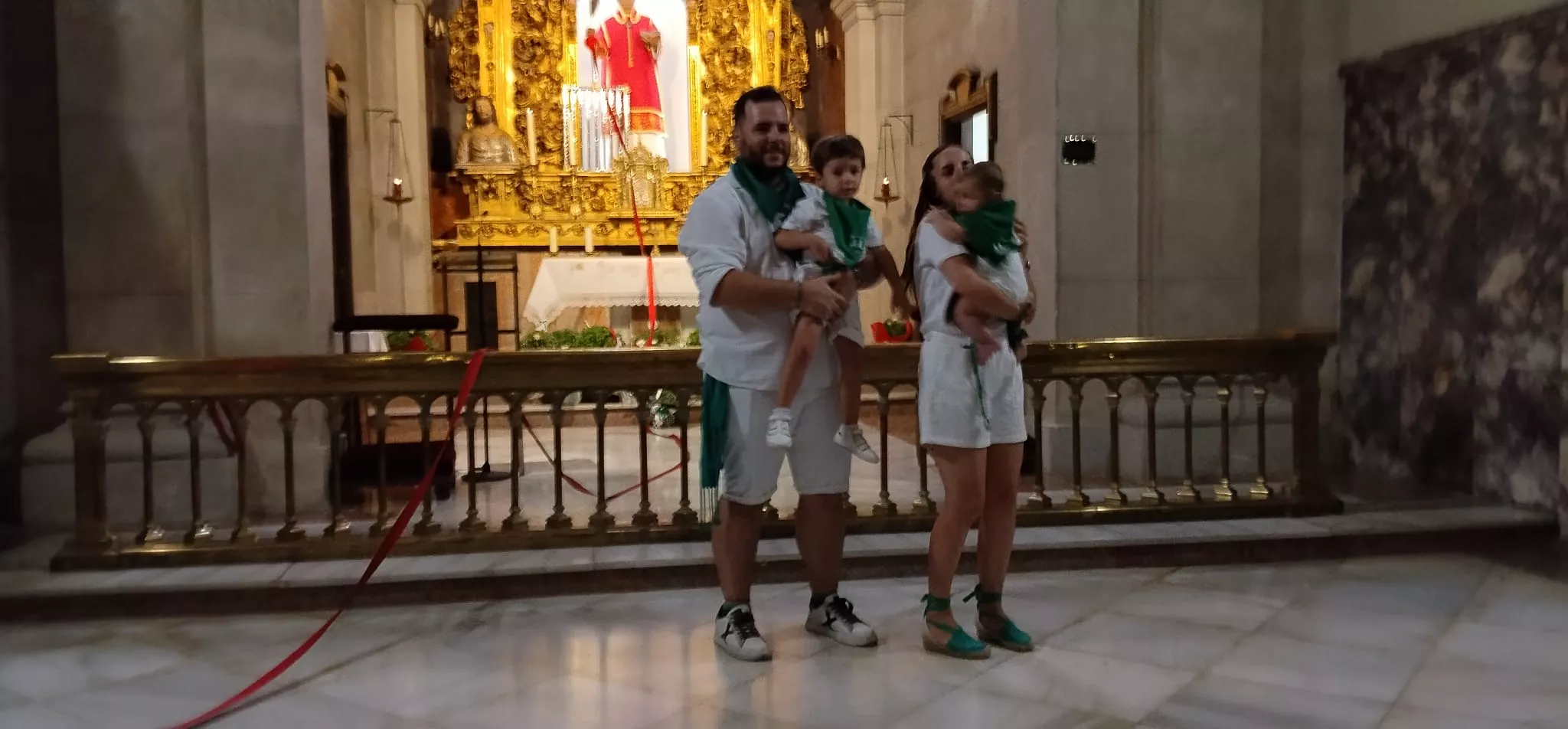Presentación a San Lorenzo de 468 niños y niñas de Huesca