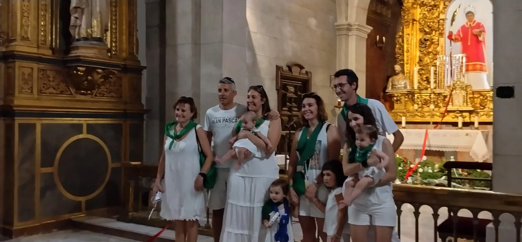 Presentación a San Lorenzo de 468 niños y niñas de Huesca