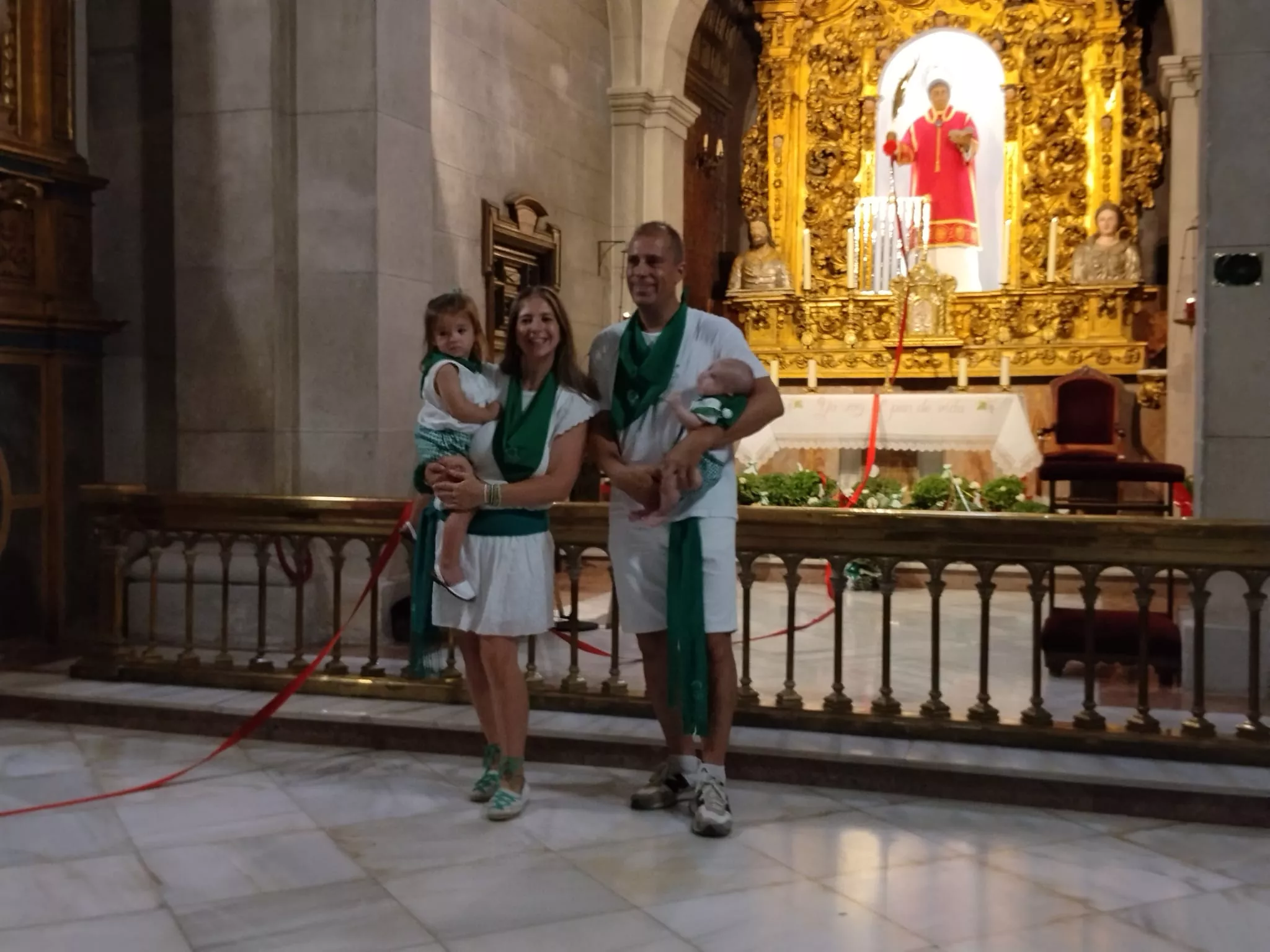 Presentación a San Lorenzo de 468 niños y niñas de Huesca