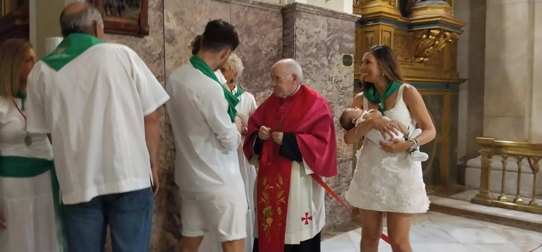 Presentación a San Lorenzo de 468 niños y niñas de Huesca