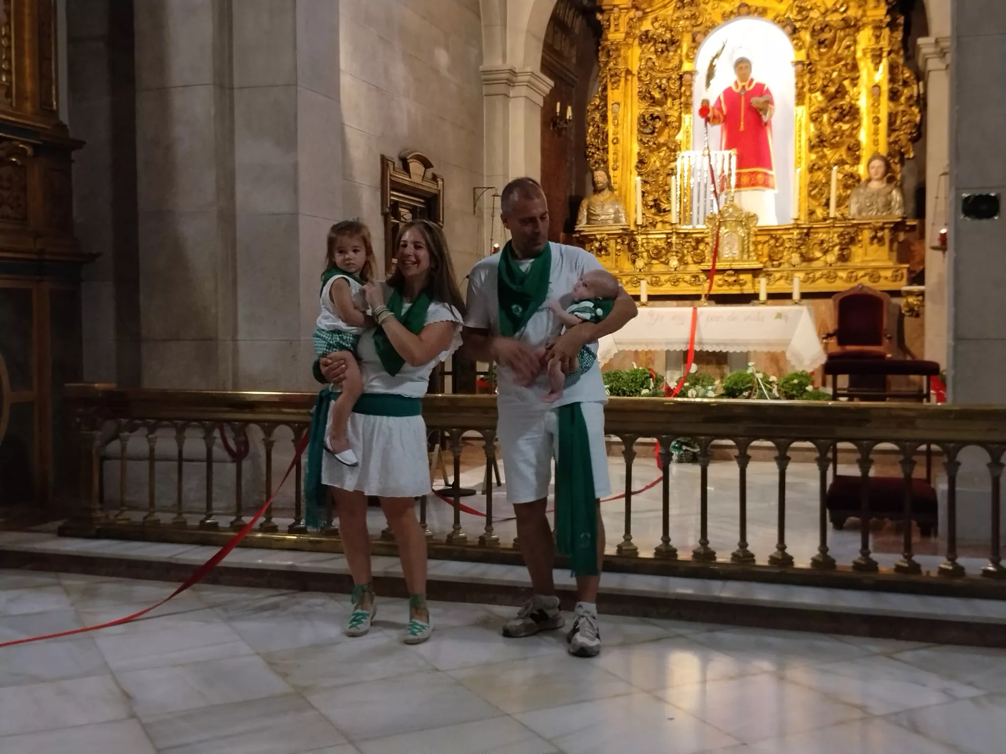 Presentación a San Lorenzo de 468 niños y niñas de Huesca