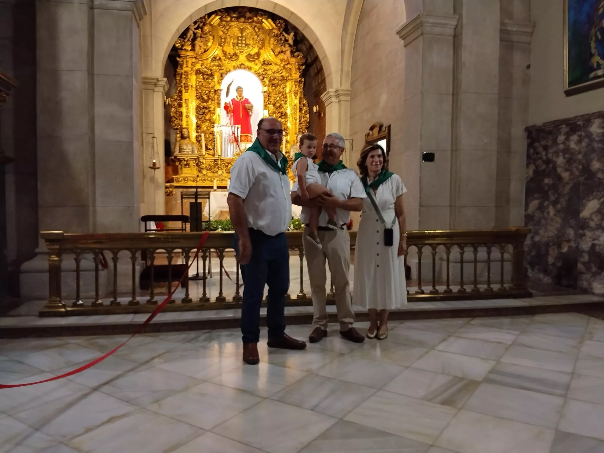 Presentación a San Lorenzo de 468 niños y niñas de Huesca
