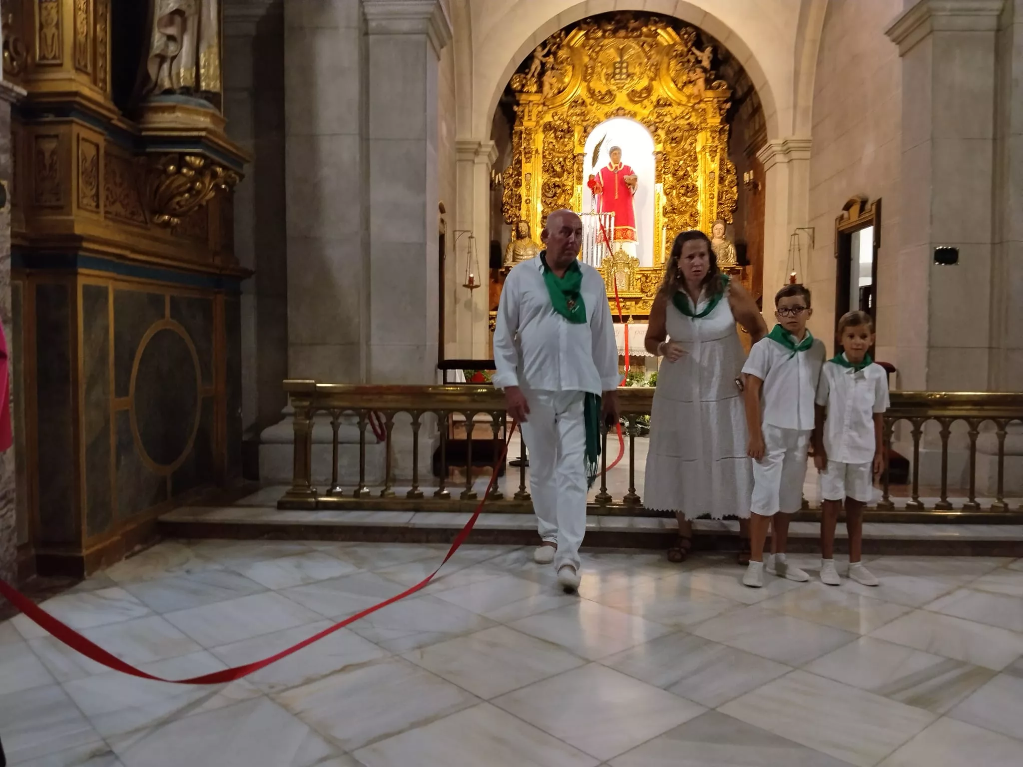 Presentación a San Lorenzo de 468 niños y niñas de Huesca
