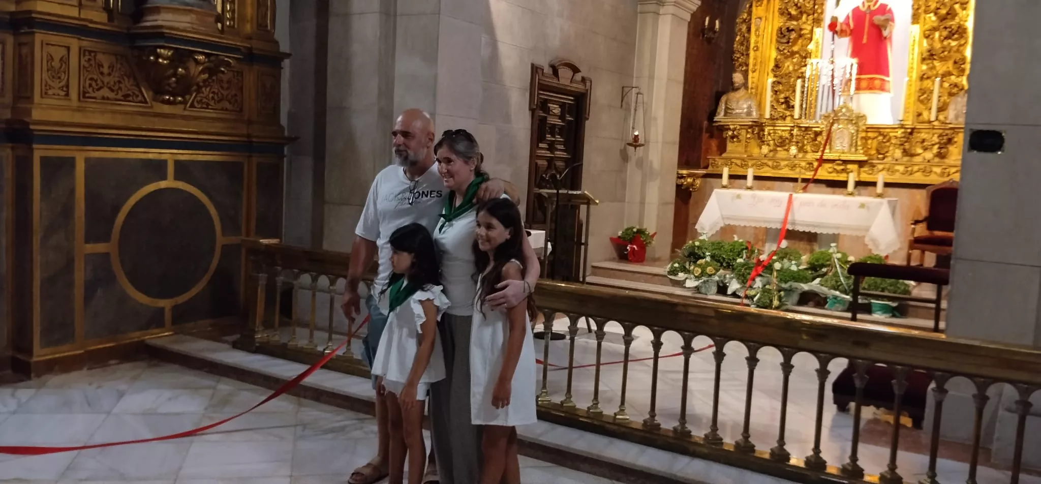 Presentación a San Lorenzo de 468 niños y niñas de Huesca